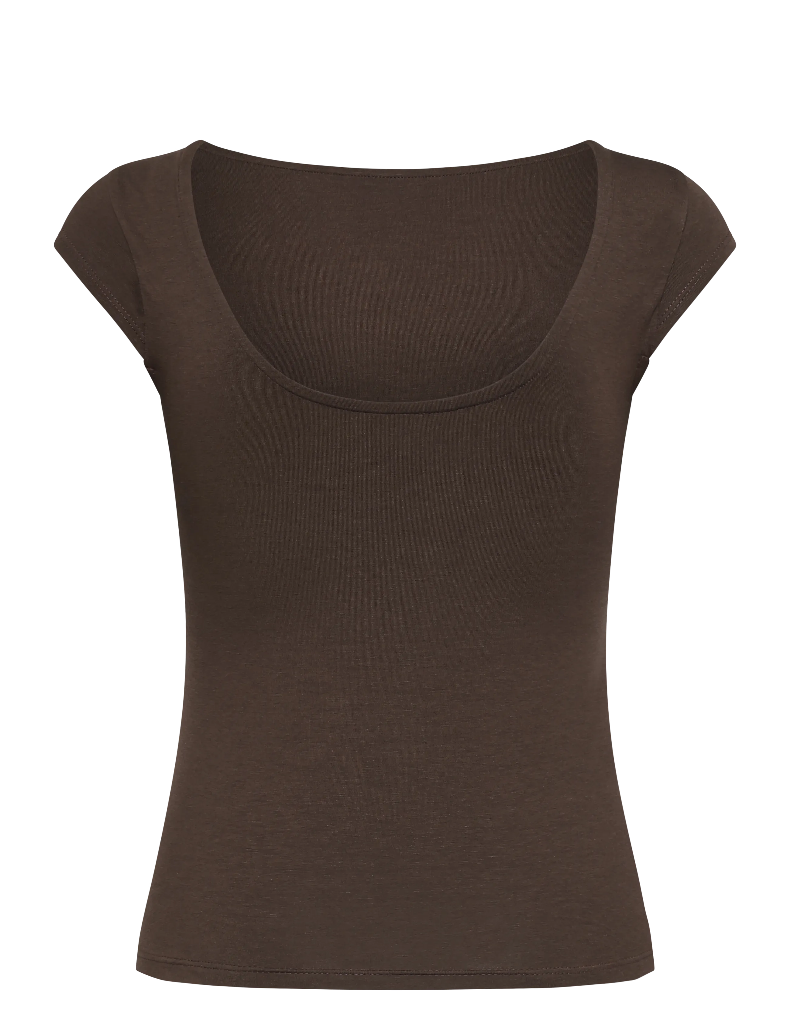 Organic Basics - Everyday Corset Top - Överdelar - truffle - 2