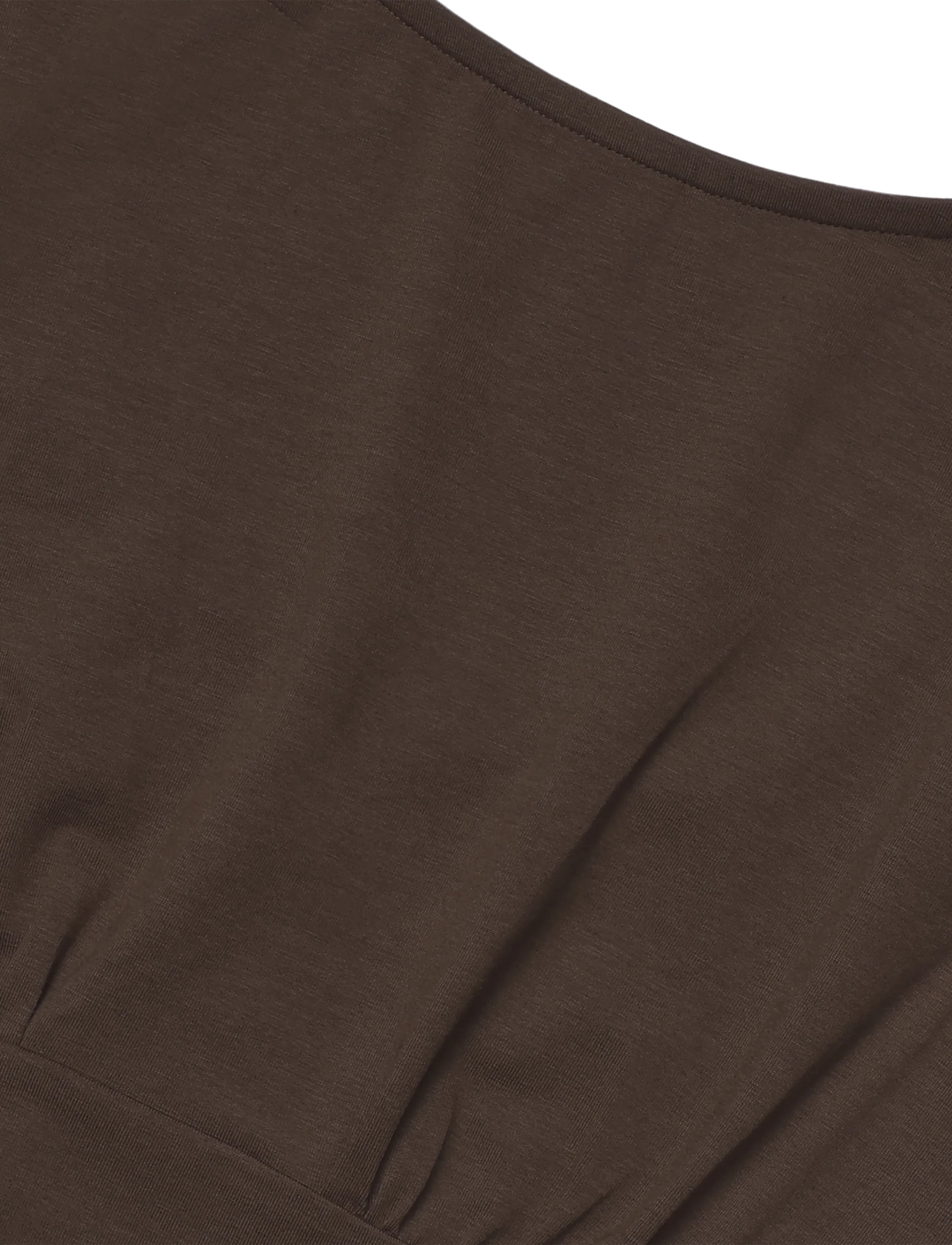Organic Basics - Everyday Corset Top - tops - truffle - 5