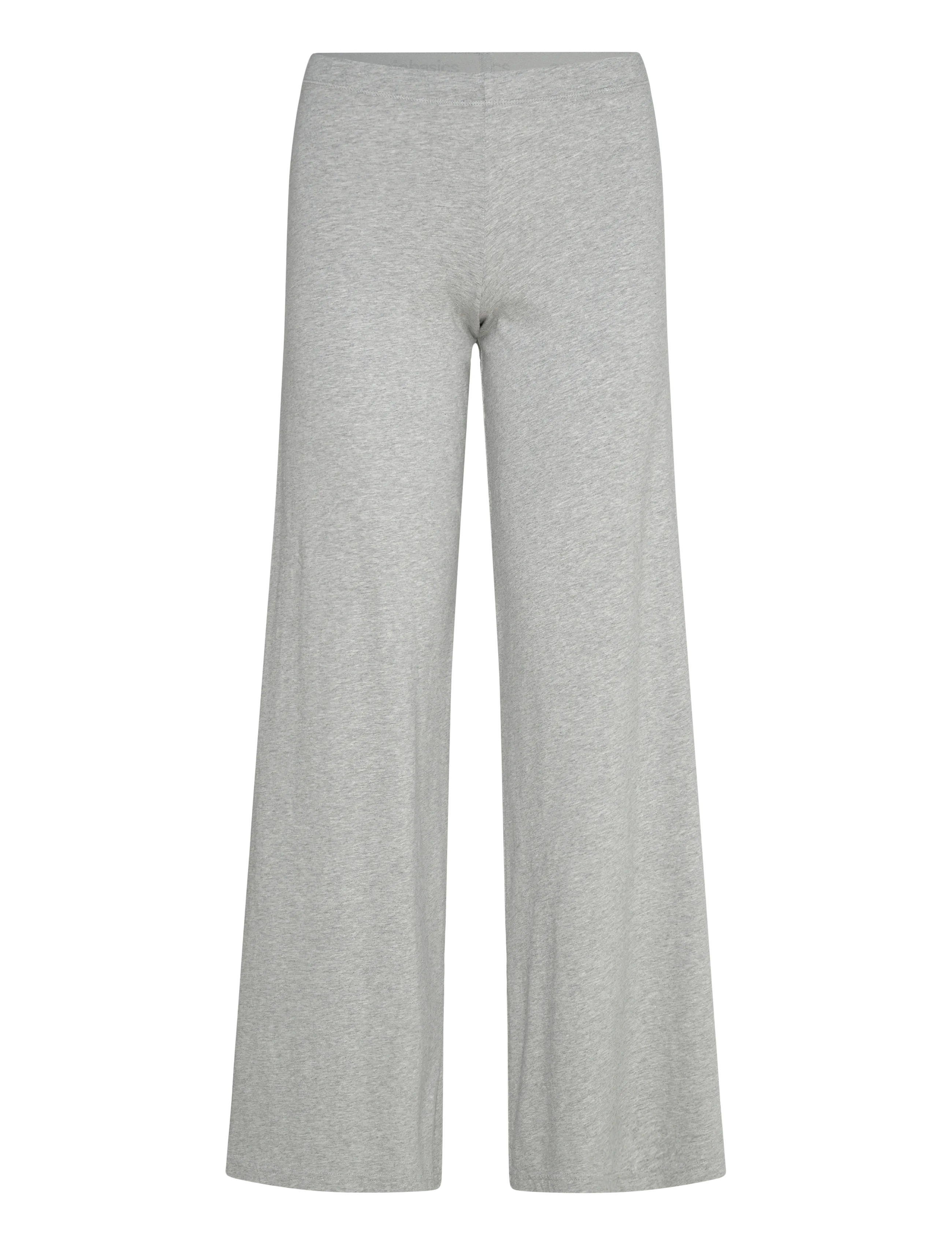 Organic Basics Core Sport Straight Pants - Organic Basics - GREY MELANGE / grey
