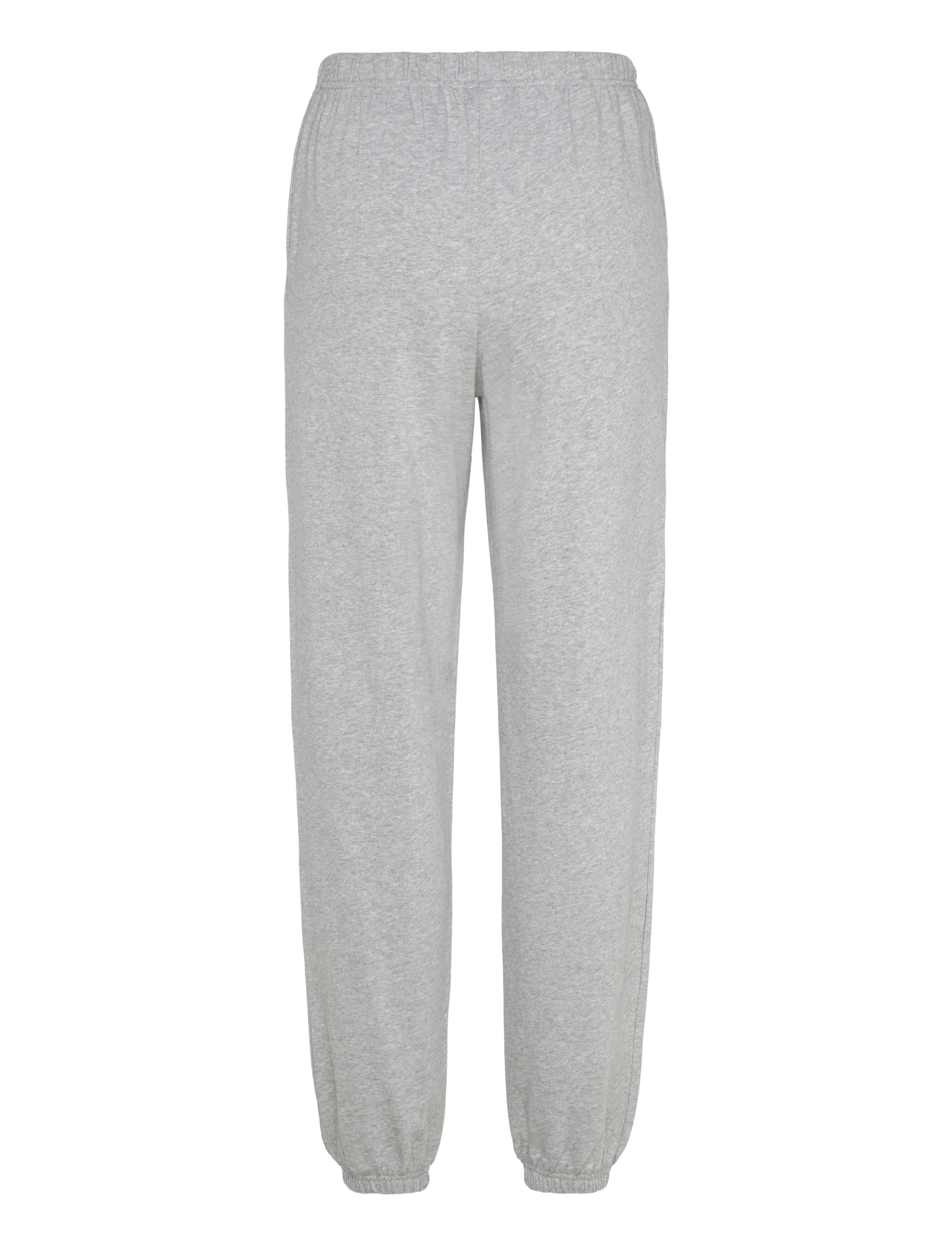 Organic Basics - Merch Sweatpants - sweatpants - grey melange - 1