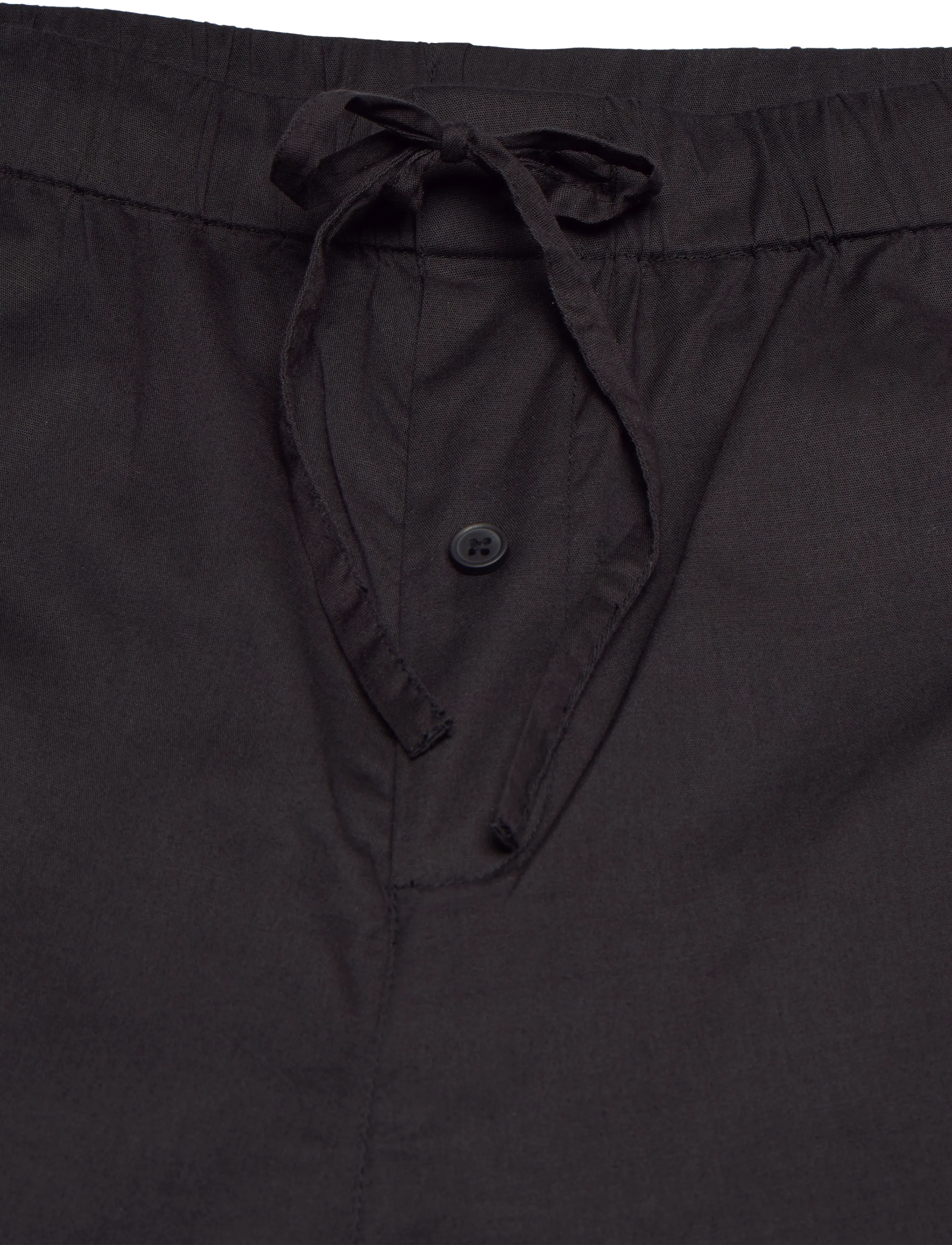Organic Basics - Core Sleep Poplin Pants - kvinder - black - 2