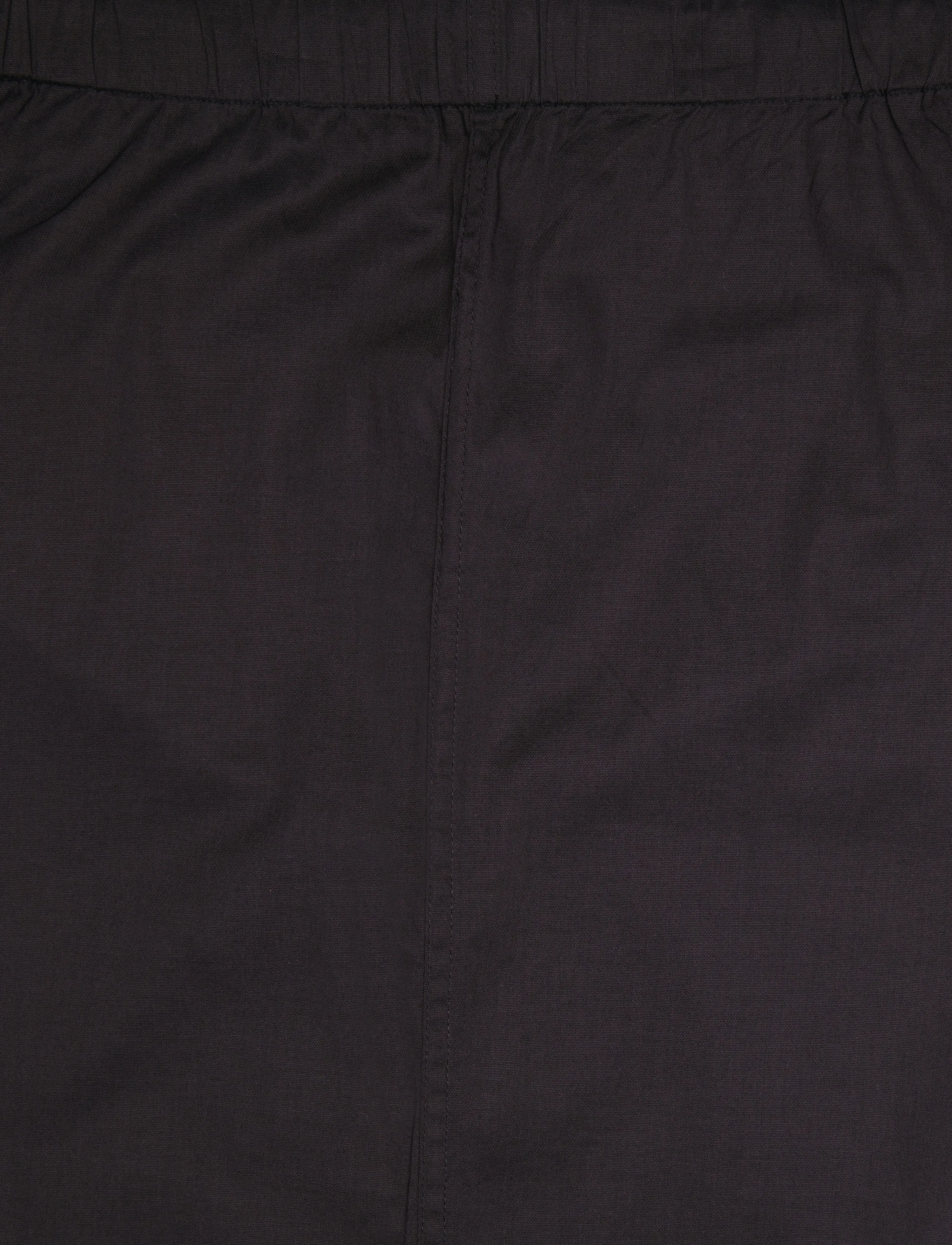 Organic Basics - Core Sleep Poplin Pants - kvinder - black - 4