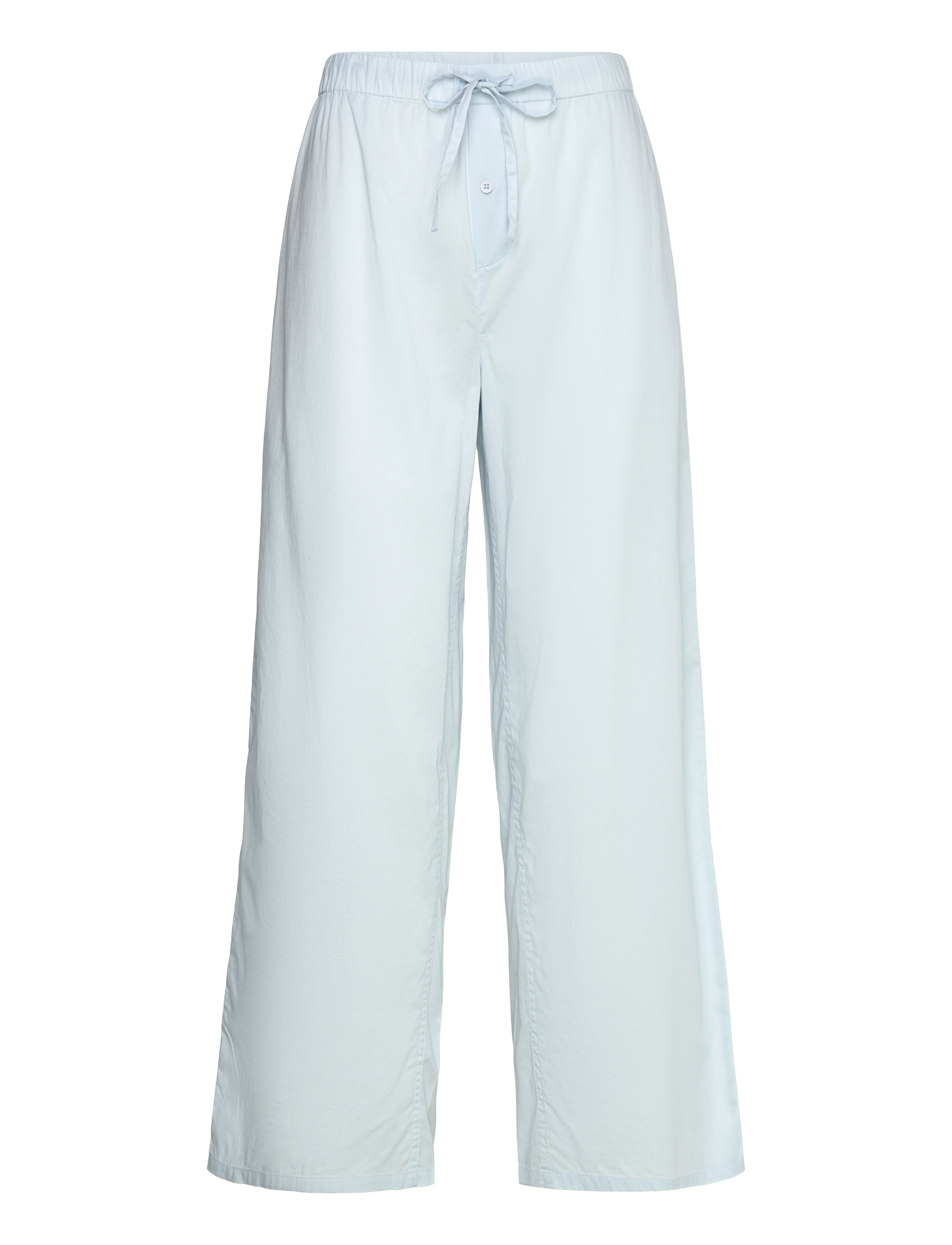 ORGANIC BASICS Core Sleep Poplin Hosen Blau - M - Damen