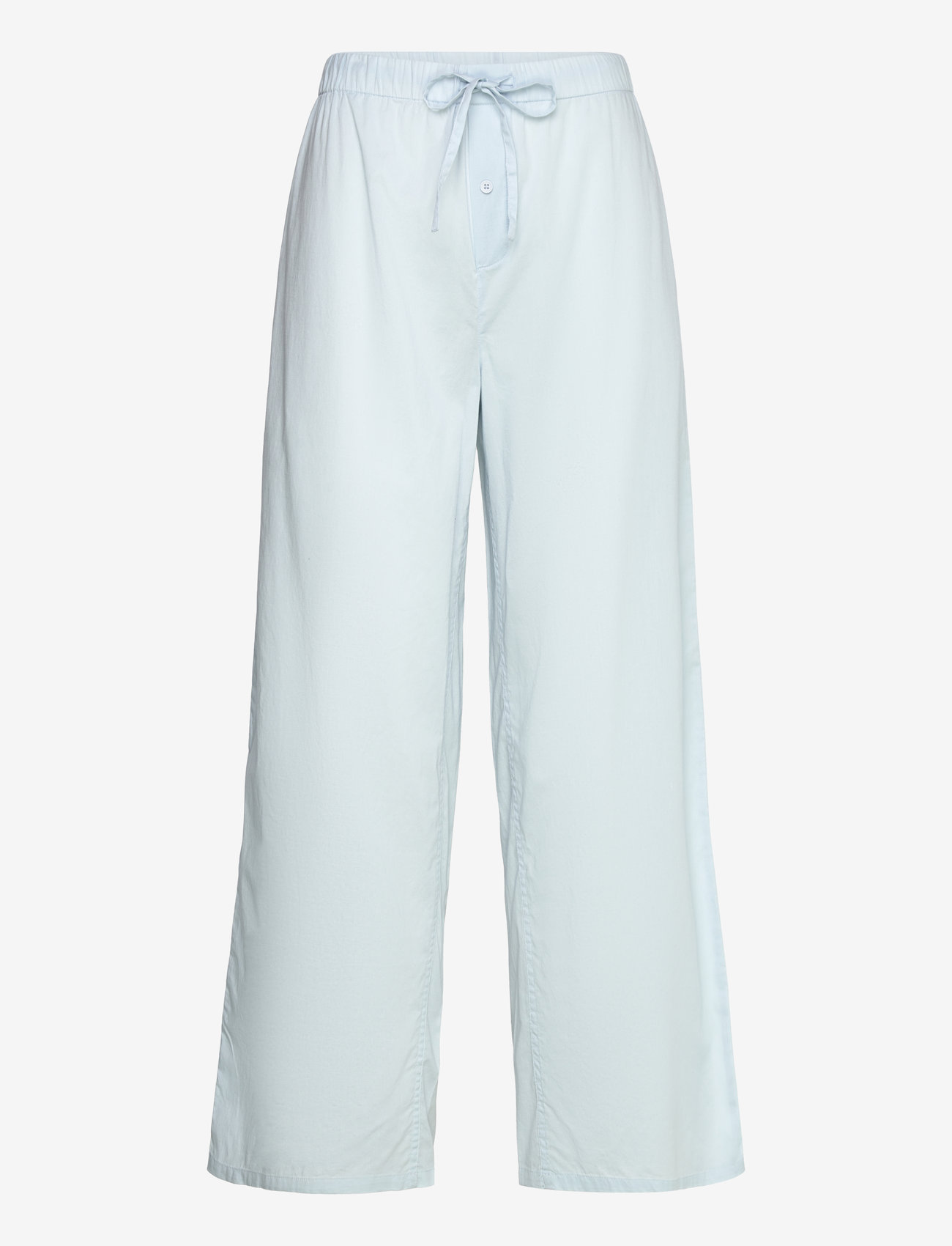 Organic Basics - Core Sleep Poplin Pants - kvinder - light blue - 1
