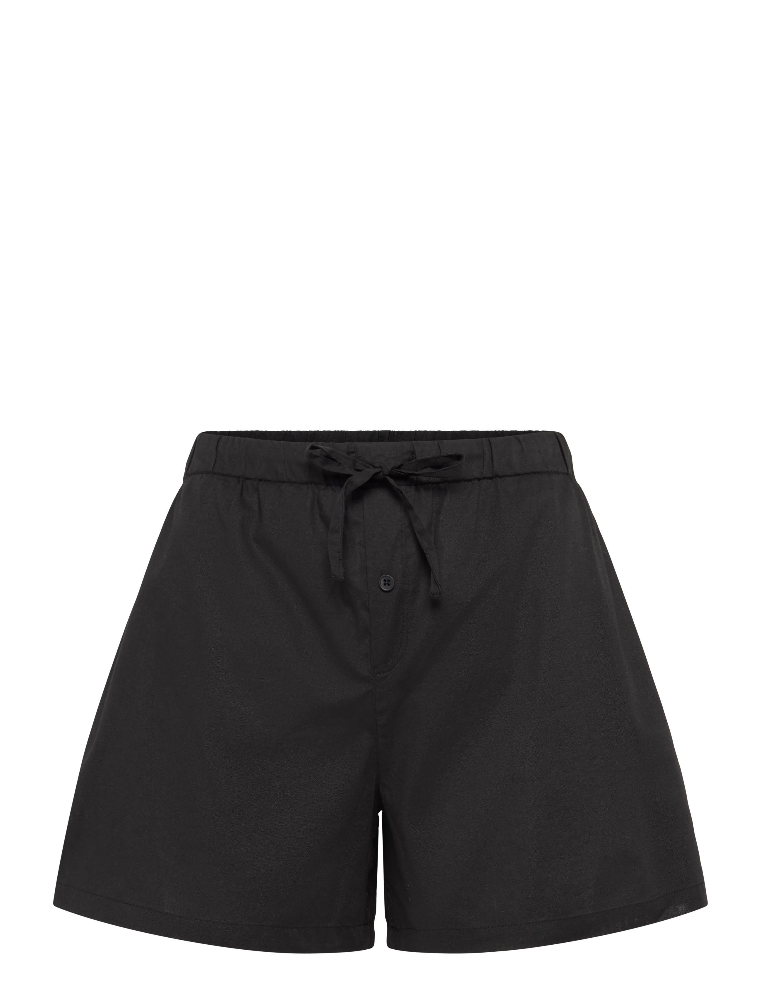 ORGANIC BASICS Core Sleep Poplin Shorts Schwarz - XS - Damen