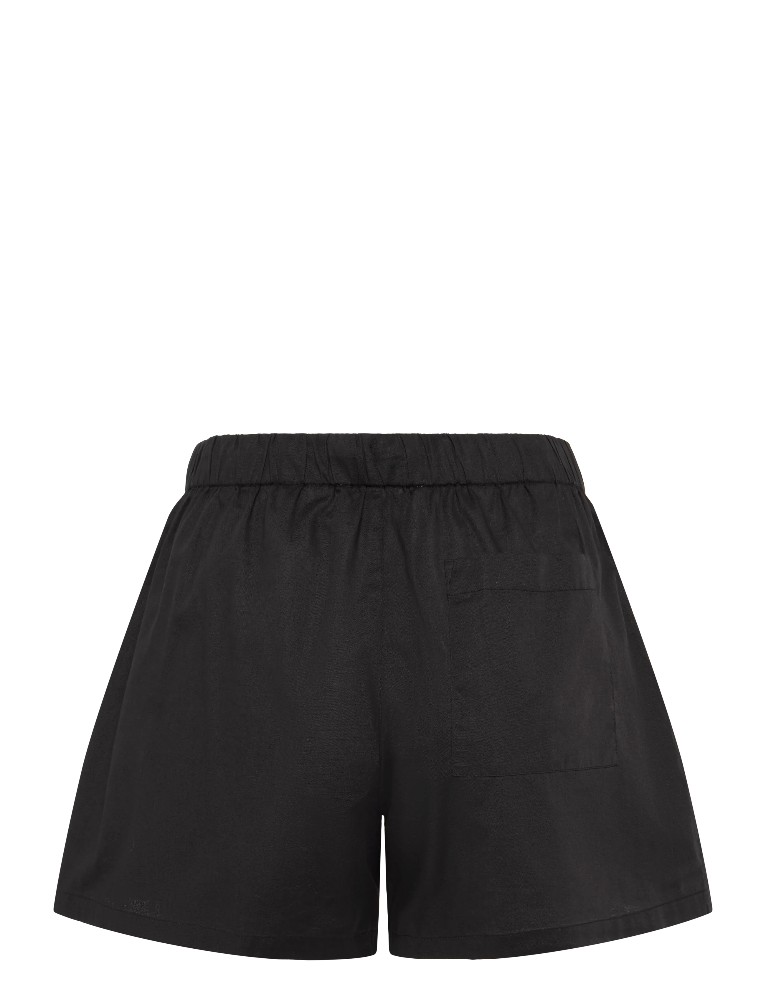 Organic Basics - Core Sleep Poplin Shorts - black - 1