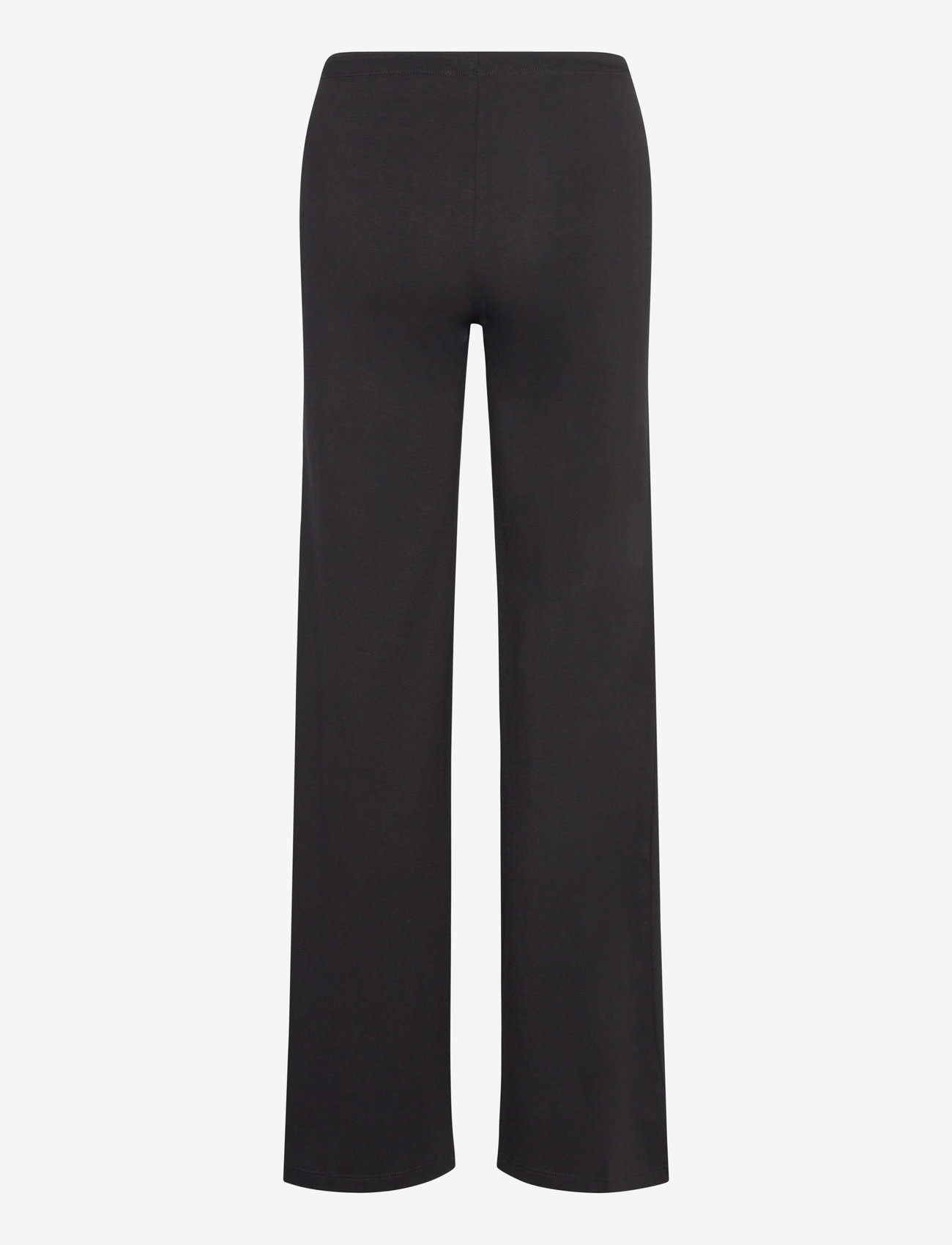 Organic Basics - Everyday Straight Leg Pants - pyjamahousut - black - 2