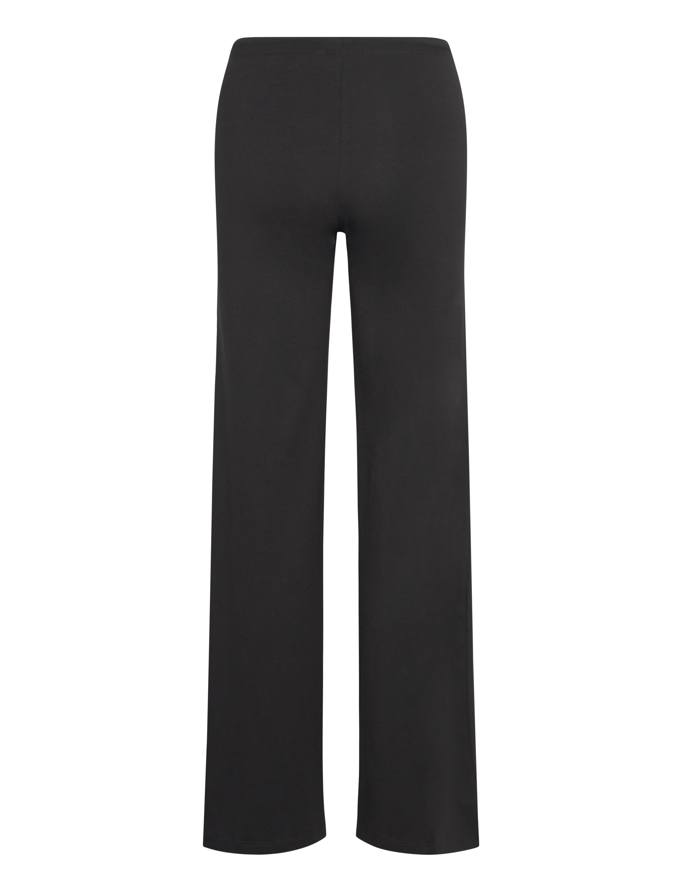 Organic Basics - Everyday Straight Leg Pants - black - 2