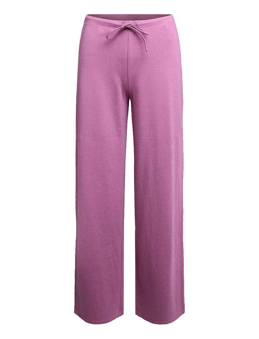 Organic Basics - Everyday Straight Leg Pants - nachtwäsche & loungewear - sugar plum - 0