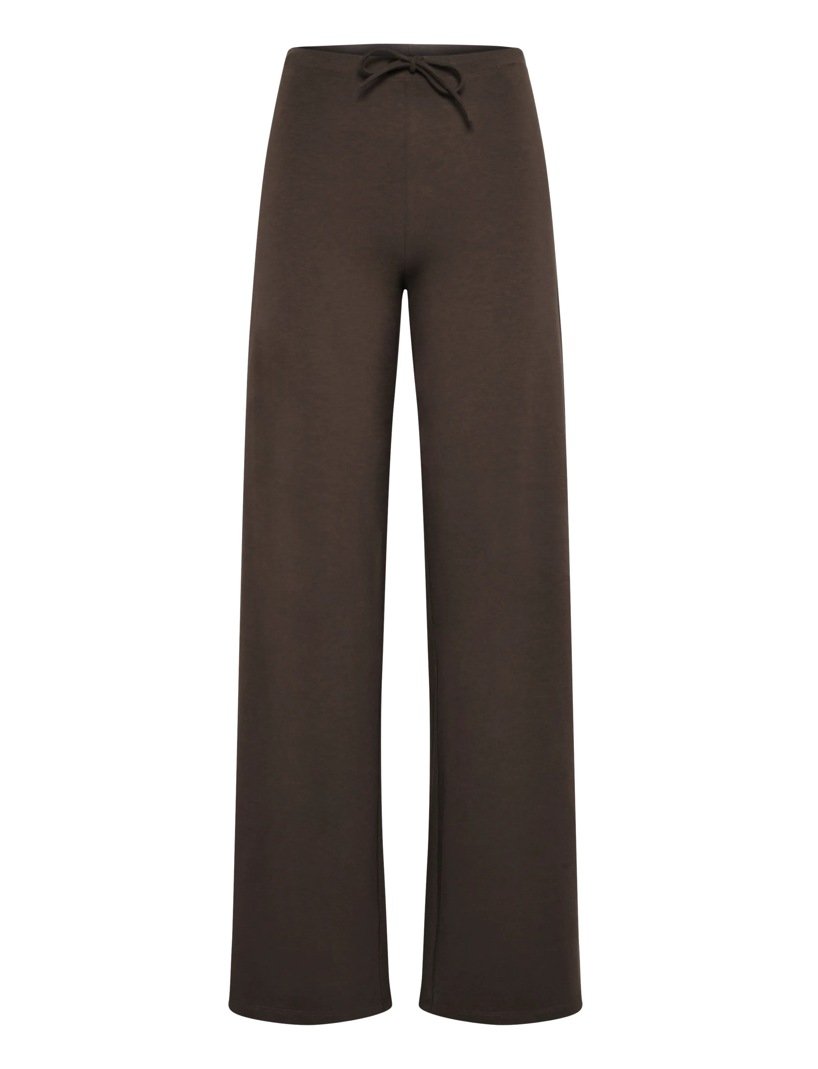Organic Basics Everyday Straight Leg Pants - Underkläder - TRUFFLE / brown