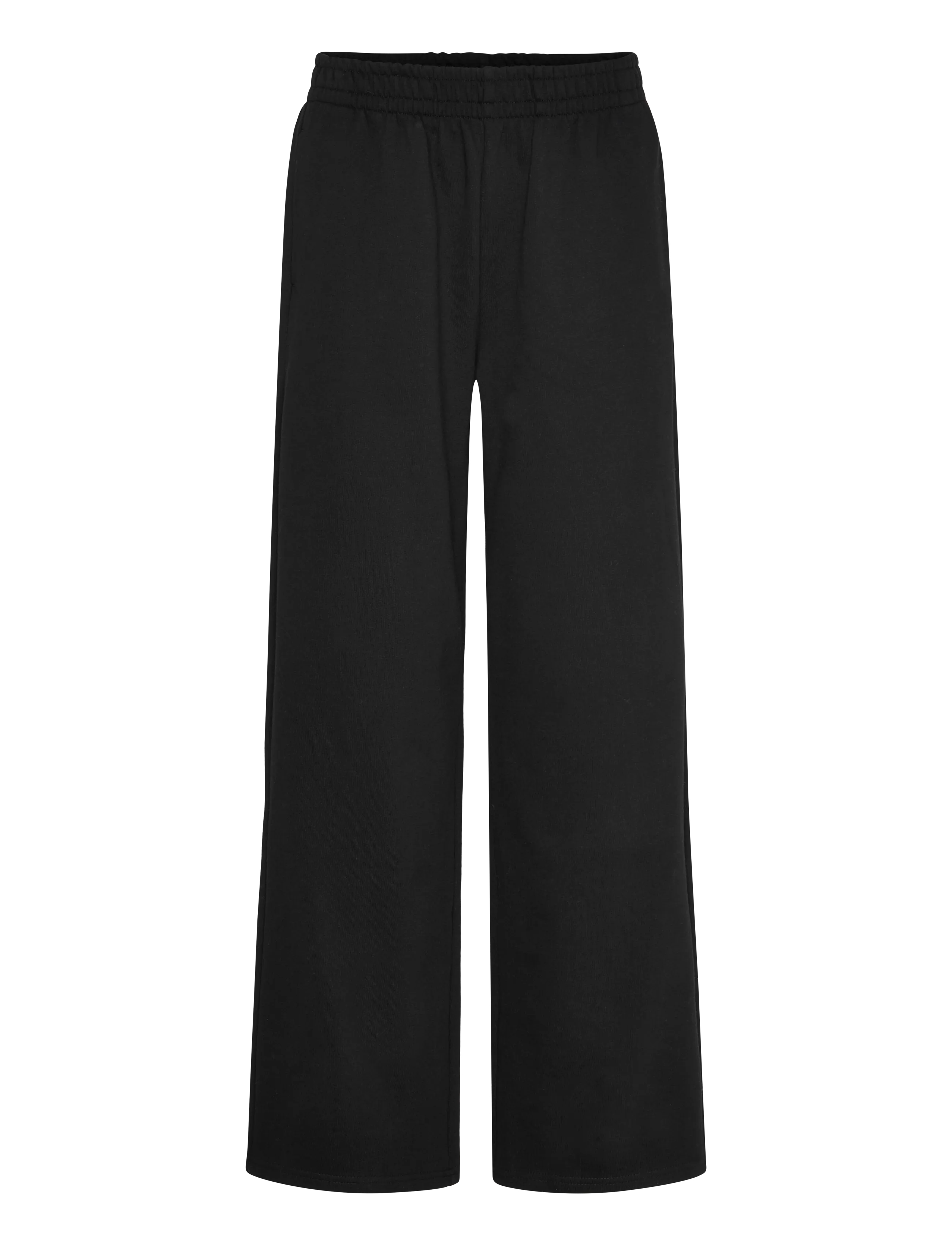 ORGANIC BASICS Weekend Straight Bein Jogginghose Schwarz - S - Damen
