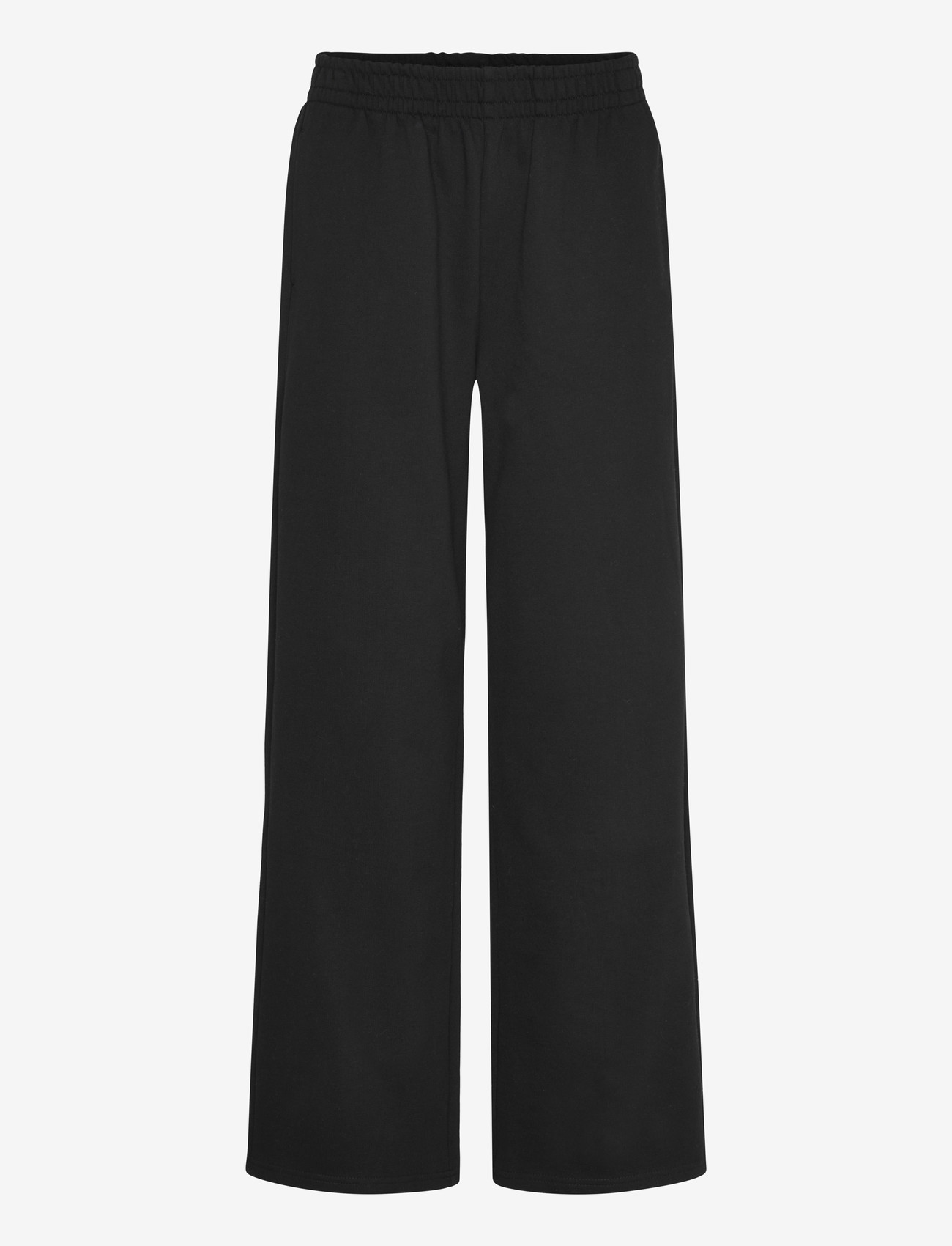 Organic Basics - Weekend Straight Leg Sweatpants - joggers - black - 0