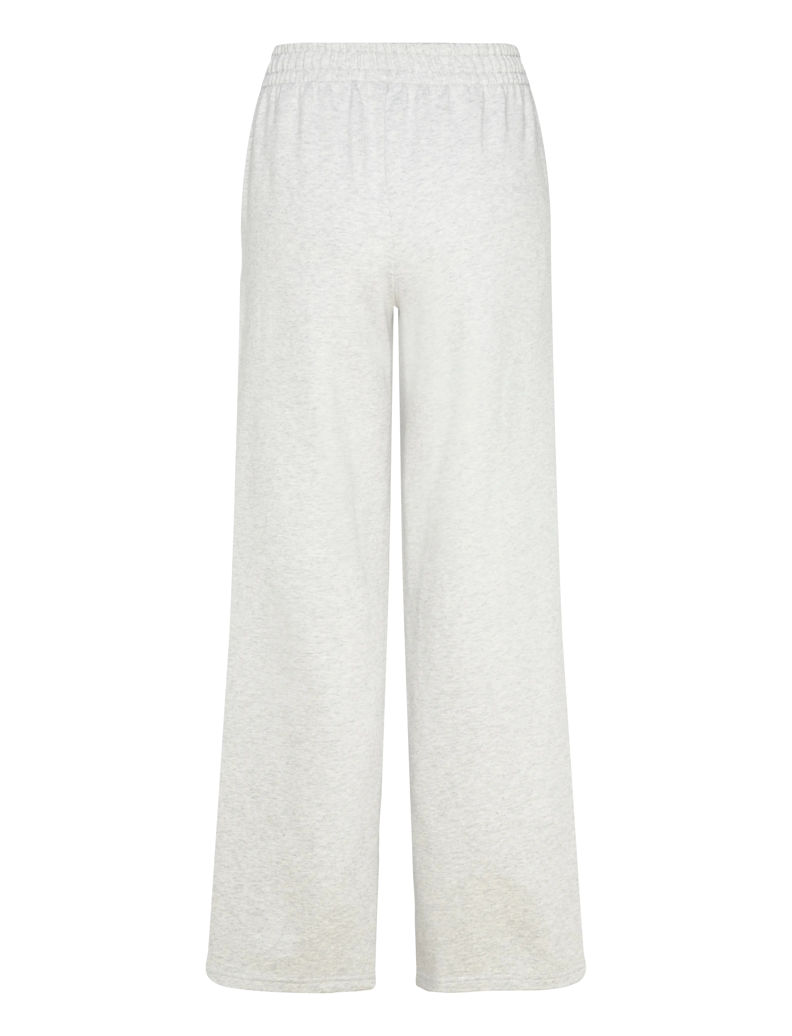 Organic Basics - Weekend Straight Leg Sweatpants - damen - misty grey melange - 1
