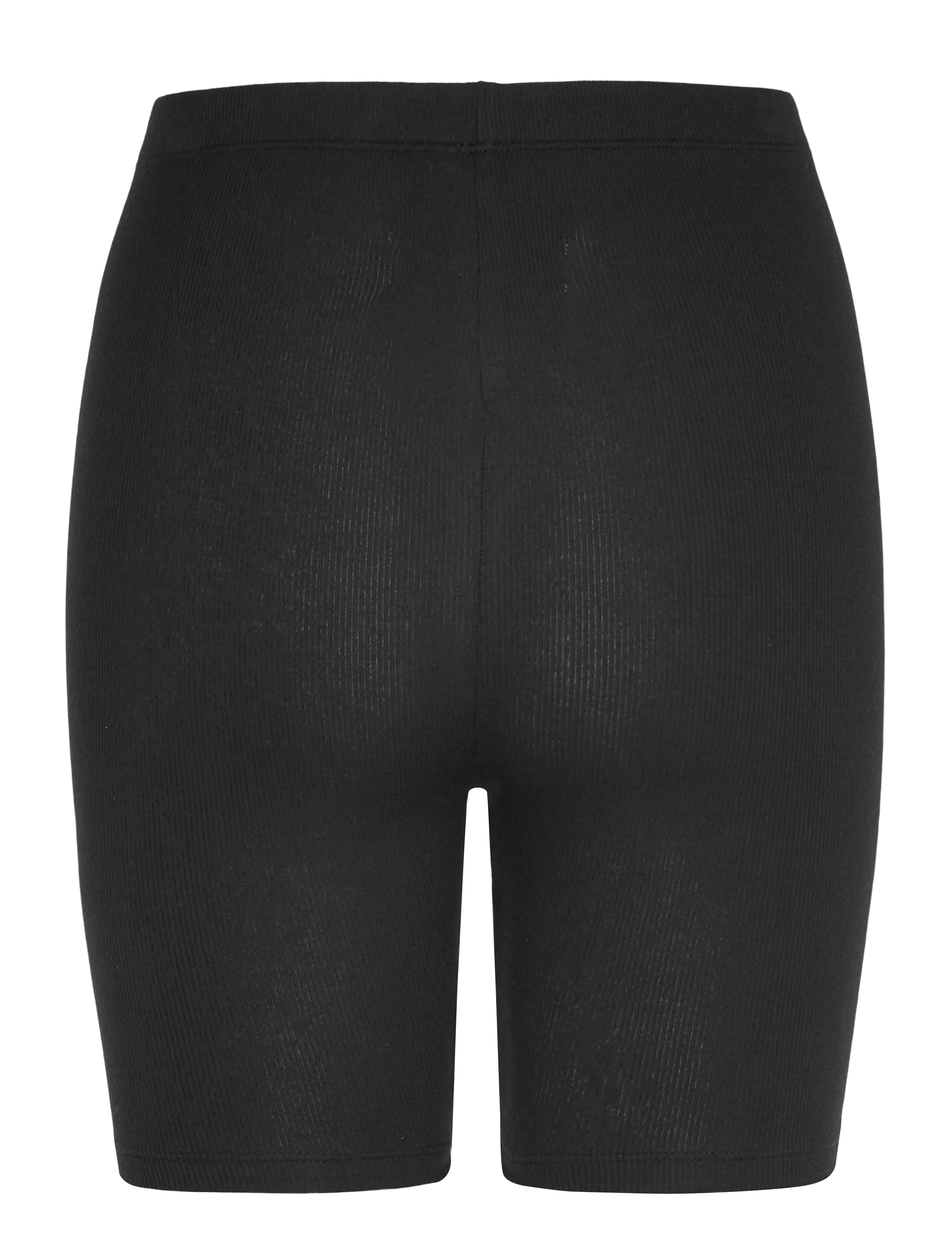 Organic Basics - Core Rib Bike Shorts - laveste priser - black - 1