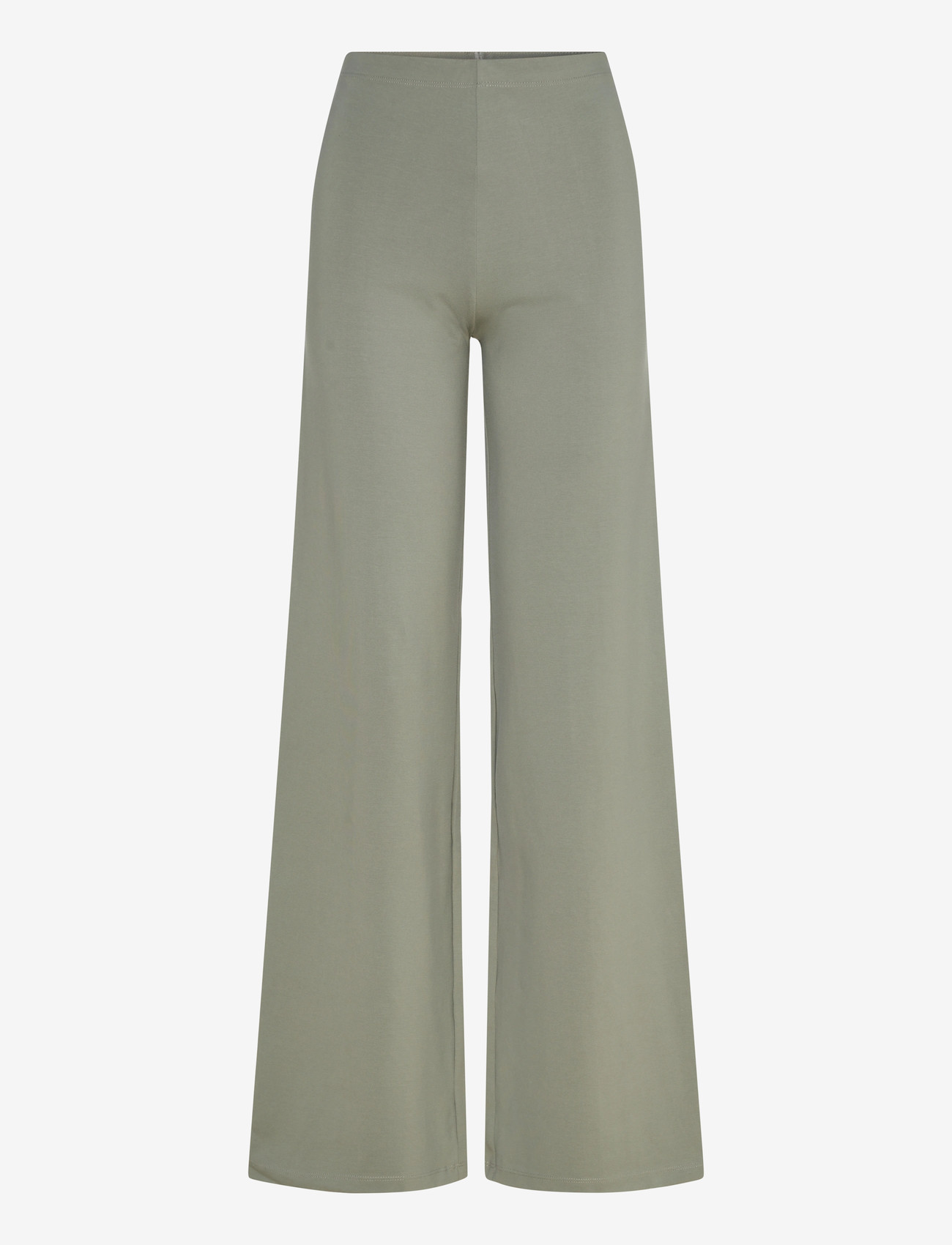 Organic Basics - Core Straight Leg Pants - laia säärega püksid - seaweed - 0