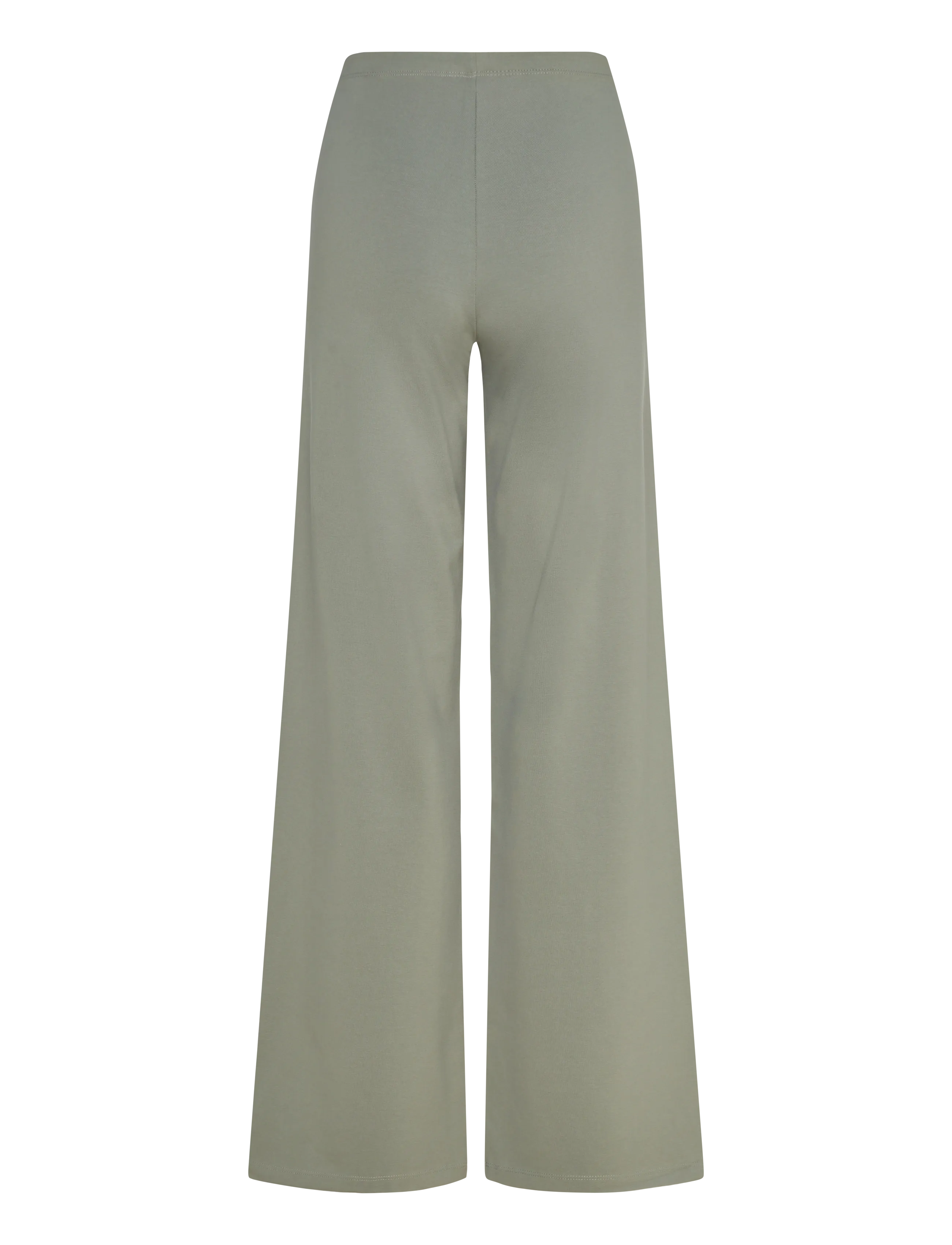 Organic Basics - Core Straight Leg Pants - pantalons larges - seaweed - 2