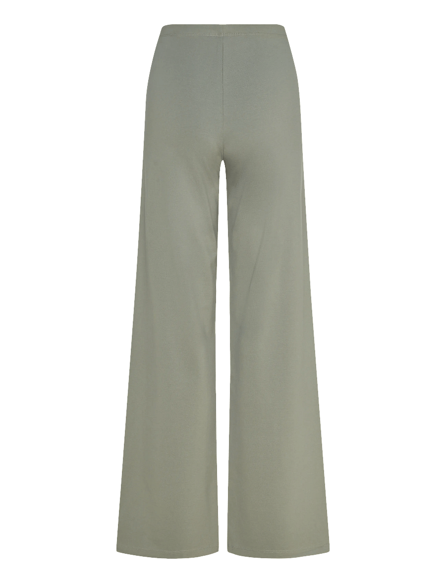 Organic Basics - Core Straight Leg Pants - pantalons larges - seaweed - 2