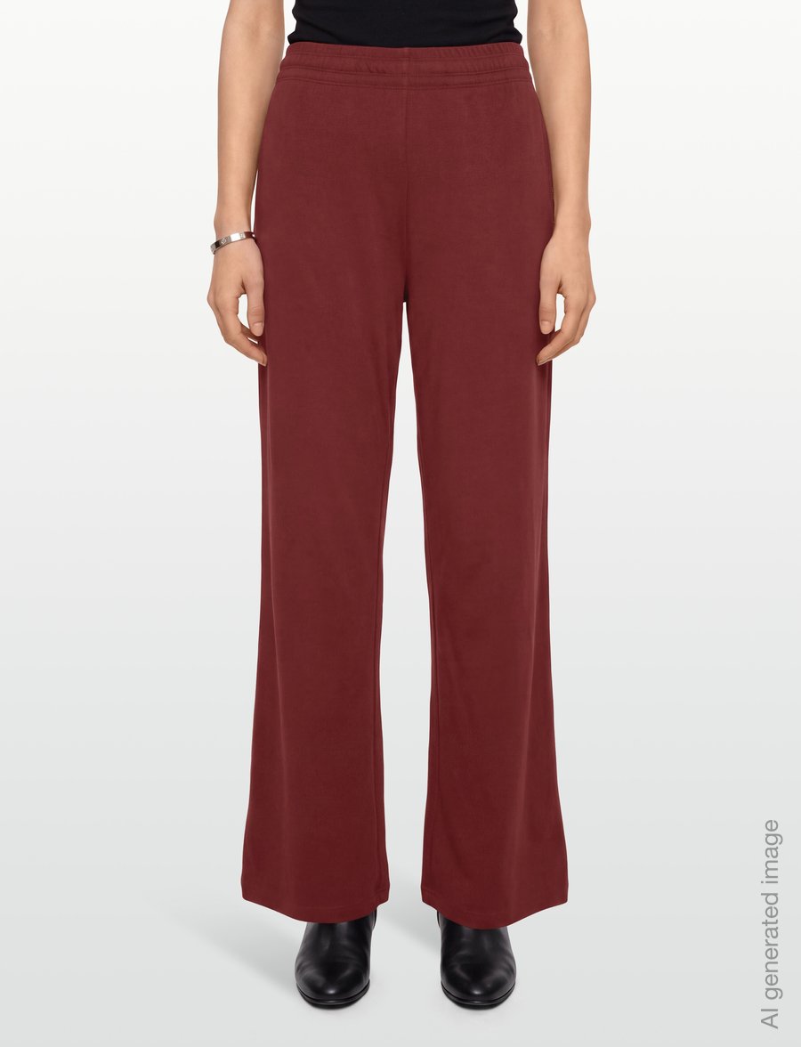Organic Basics - Reset Drawstring Pants - igapäevane stiil - cranberry - 3