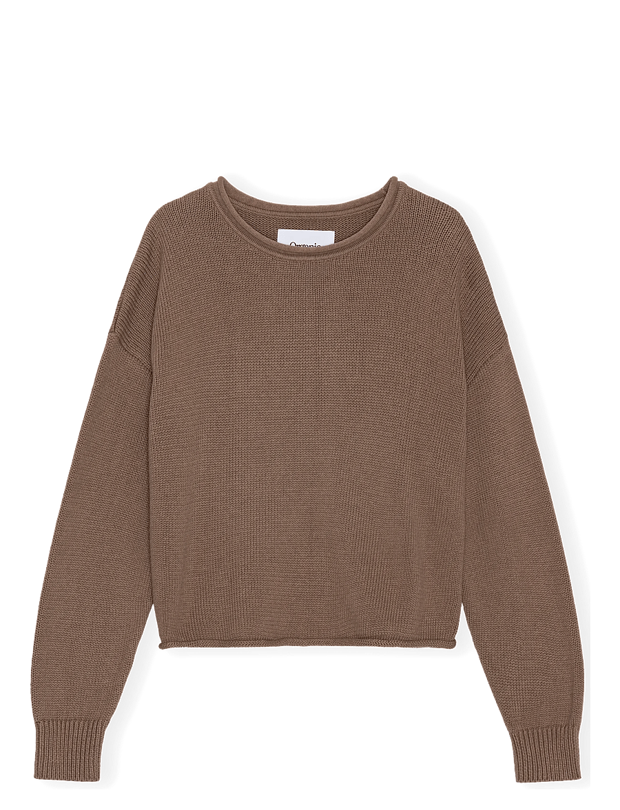 Organic Basics - True Knit Sweater - pullover - shadow - 1
