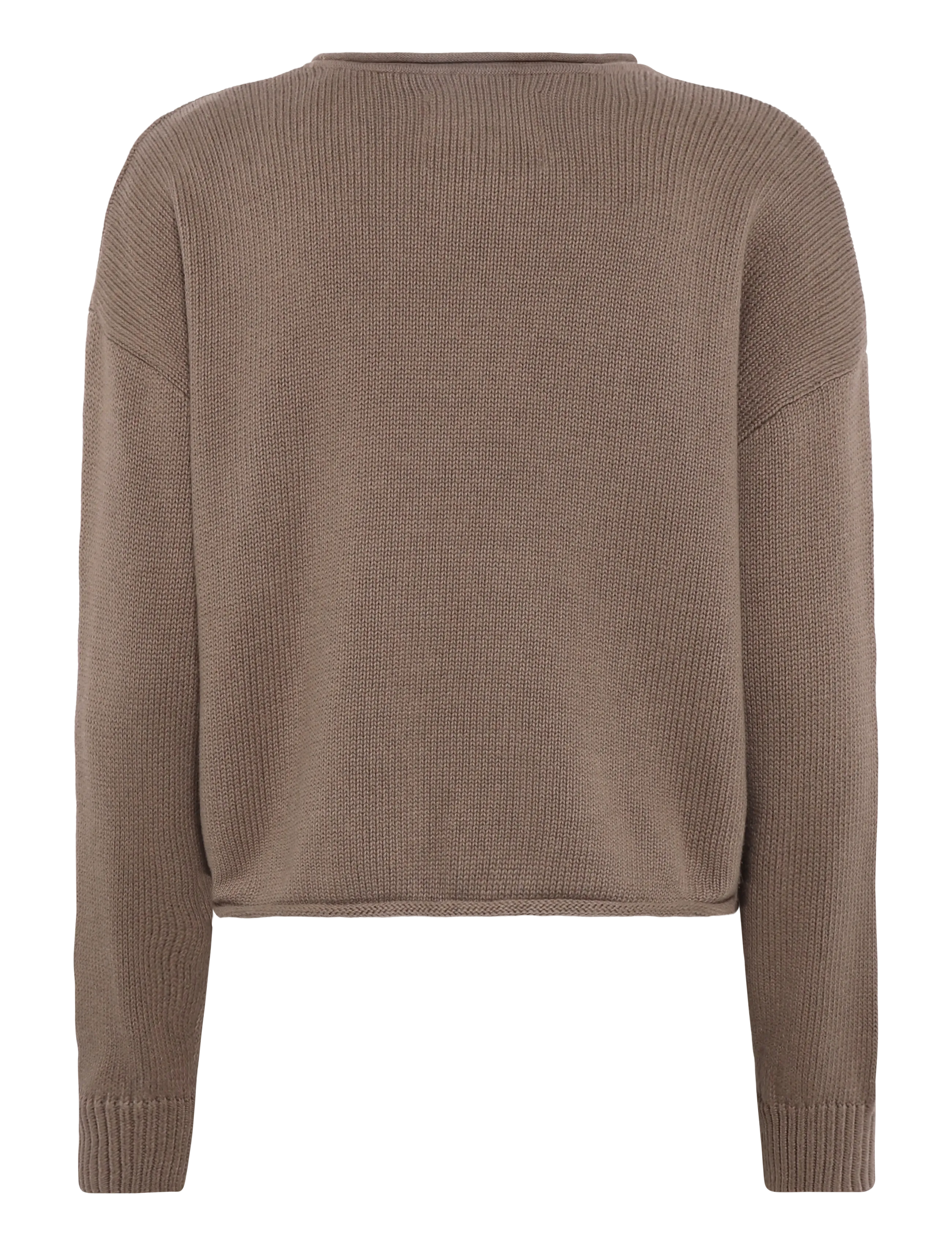 Organic Basics - True Knit Sweater - stickade tröjor - shadow - 2