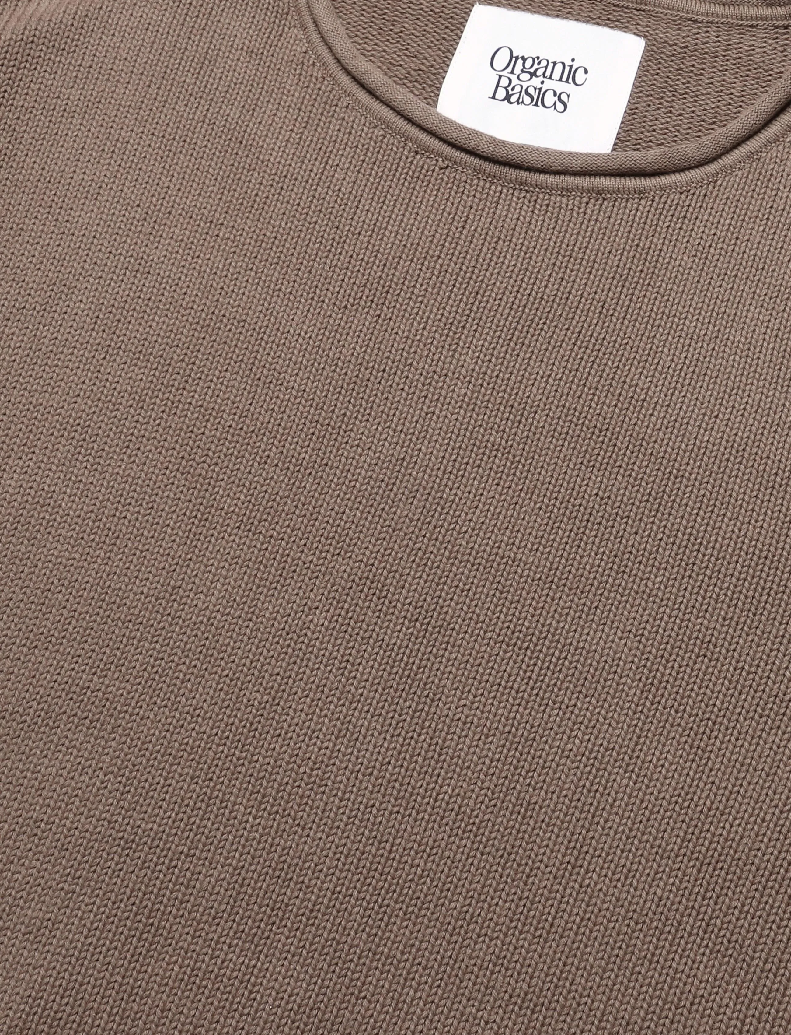 Organic Basics - True Knit Sweater - stickade tröjor - shadow - 5