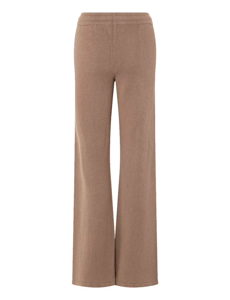 Organic Basics - True Knit Wide Leg Pants - natbukser - shadow - 2