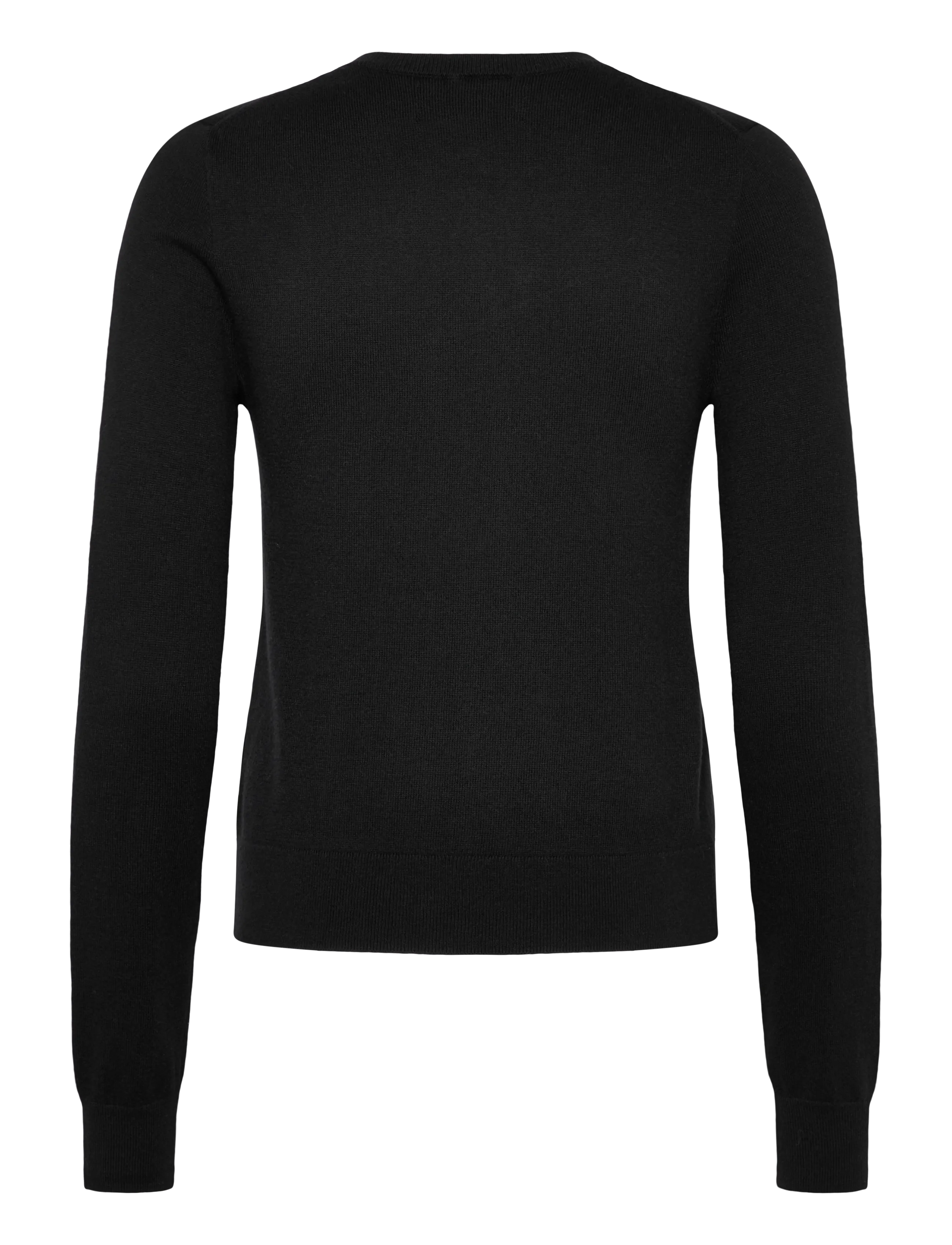 Organic Basics - Soft Knit Slim Cardigan - cardigans - black - 1