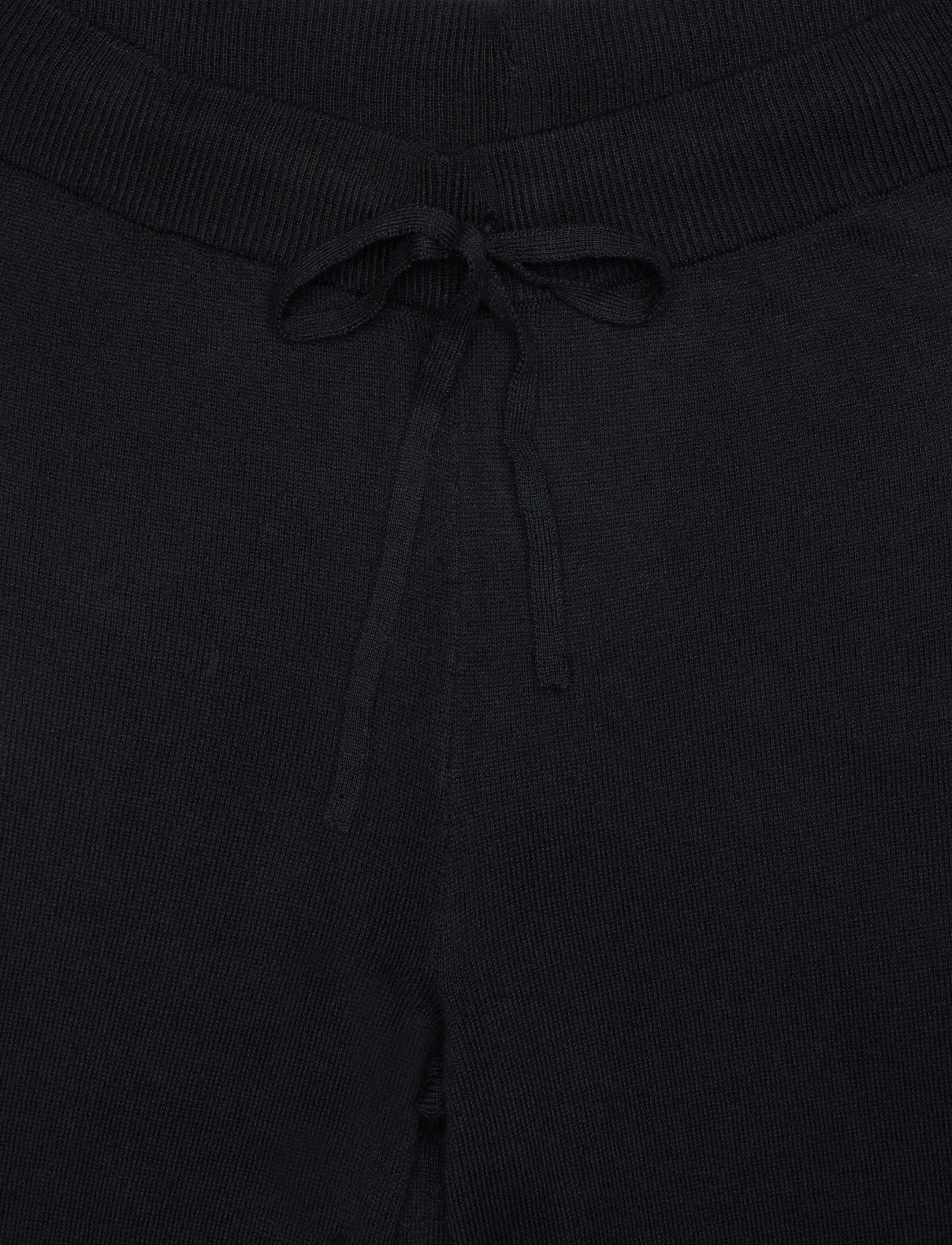 Organic Basics - Soft Knit Straight Leg Pants - damen - black - 2