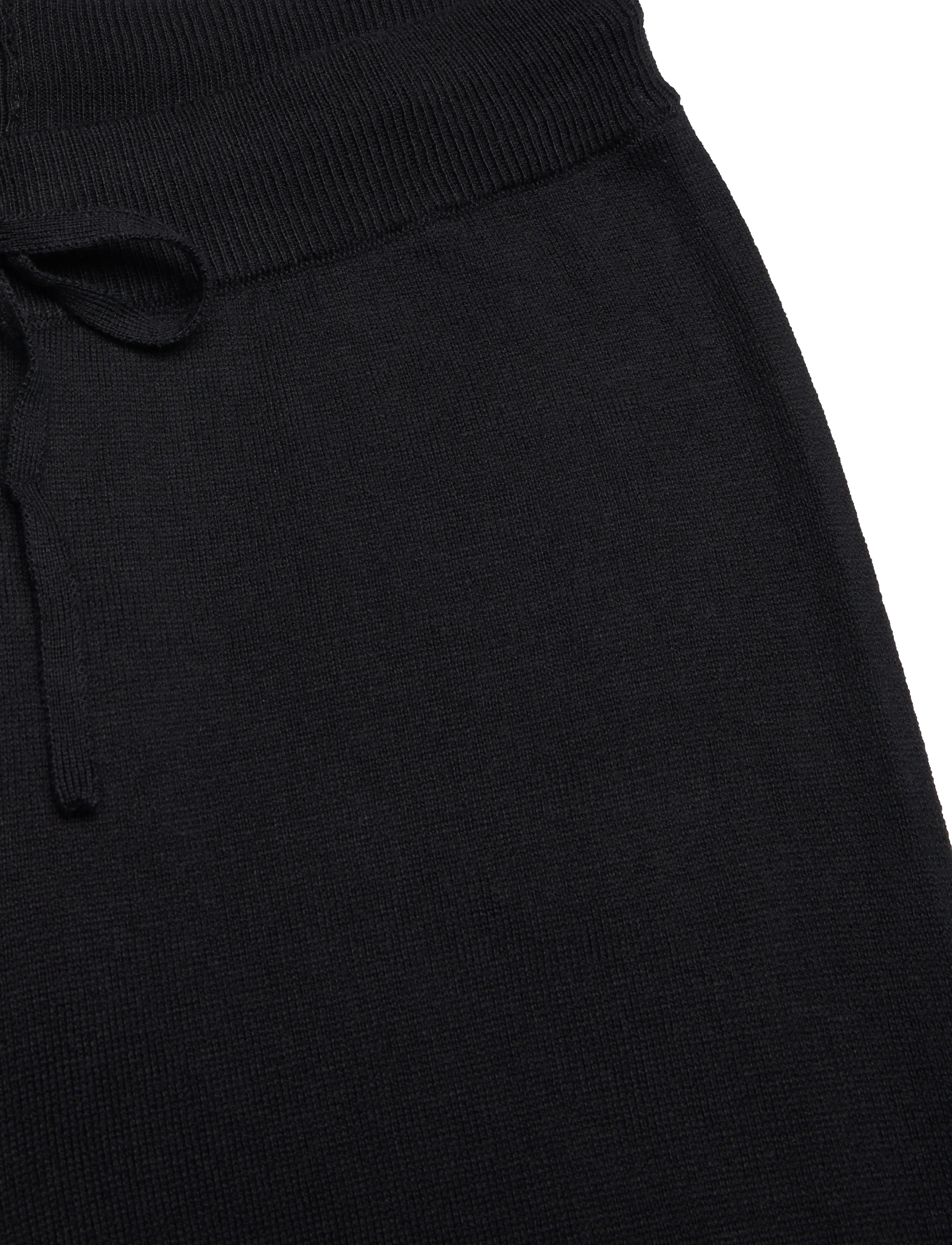Organic Basics - Soft Knit Straight Leg Pants - damen - black - 3
