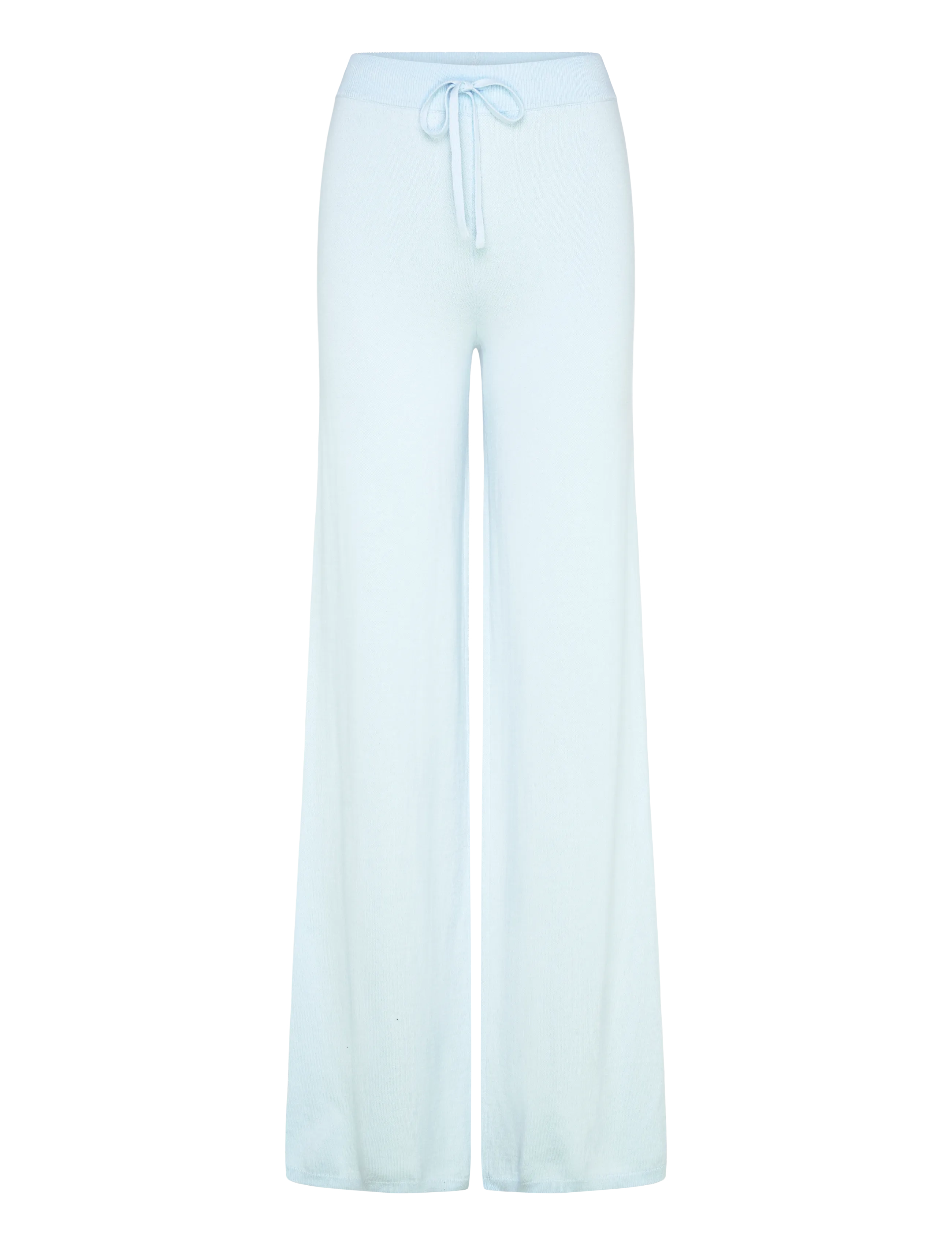 ORGANIC BASICS Soft Knit Straight Bein Hosen Blau - L - Damen