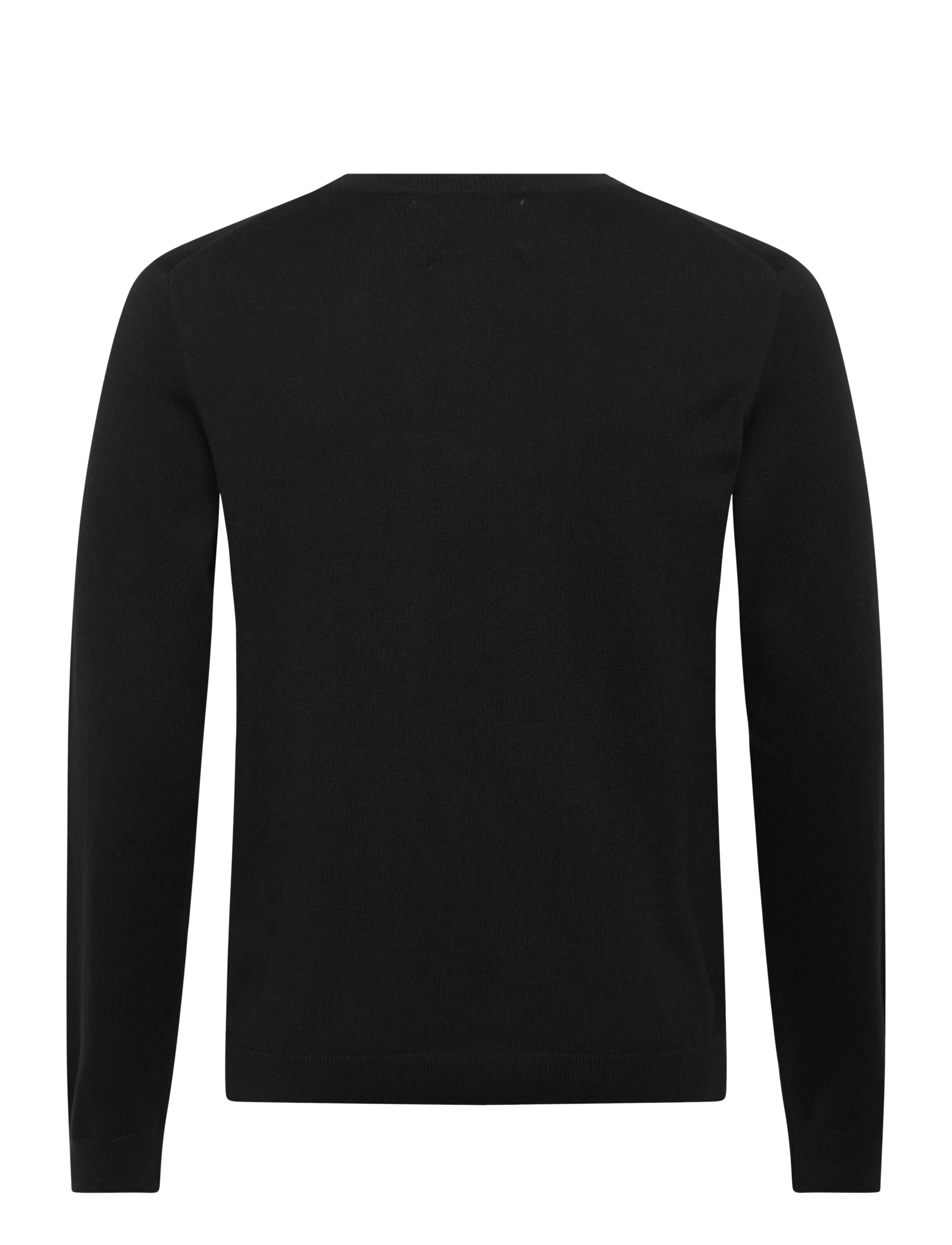 Organic Basics - Soft Knit Crewneck Sweater - rund hals - black - 1