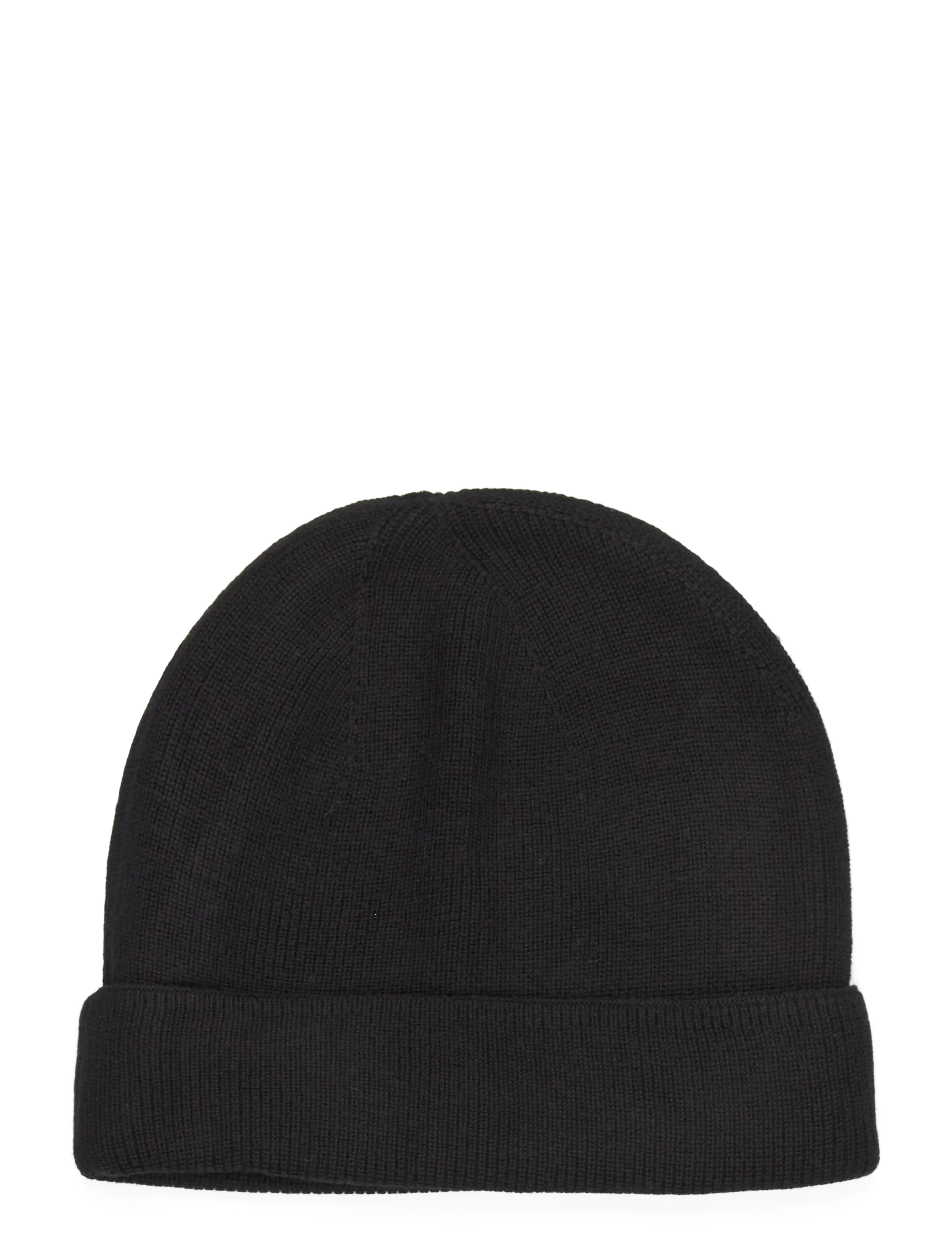 ORGANIC BASICS Soft Knit Pudelmütze Schwarz - One Size - Damen