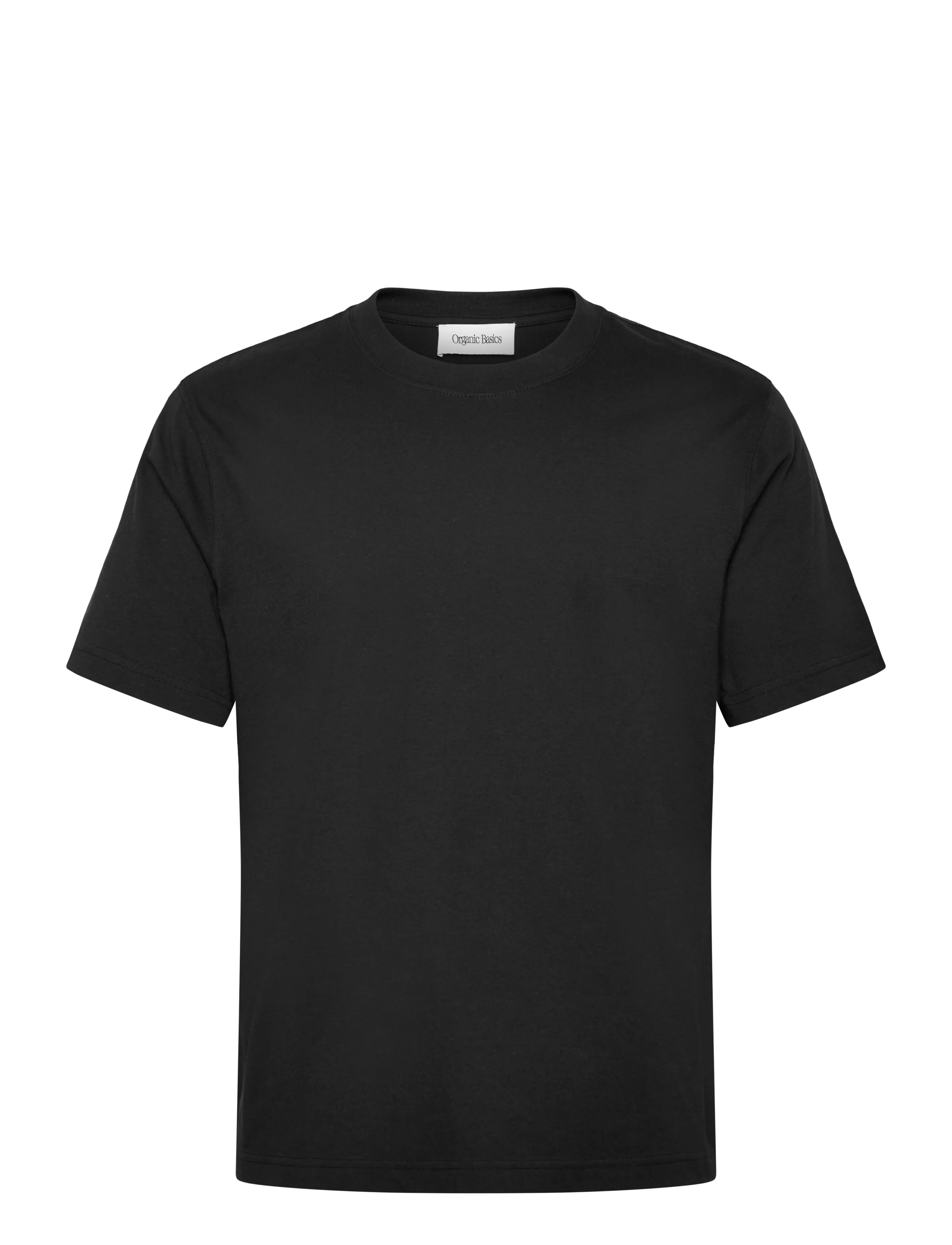 Organic Basics True Boxy Fit Tee - Alla varor med 50-70% rabatt - BLACK / black