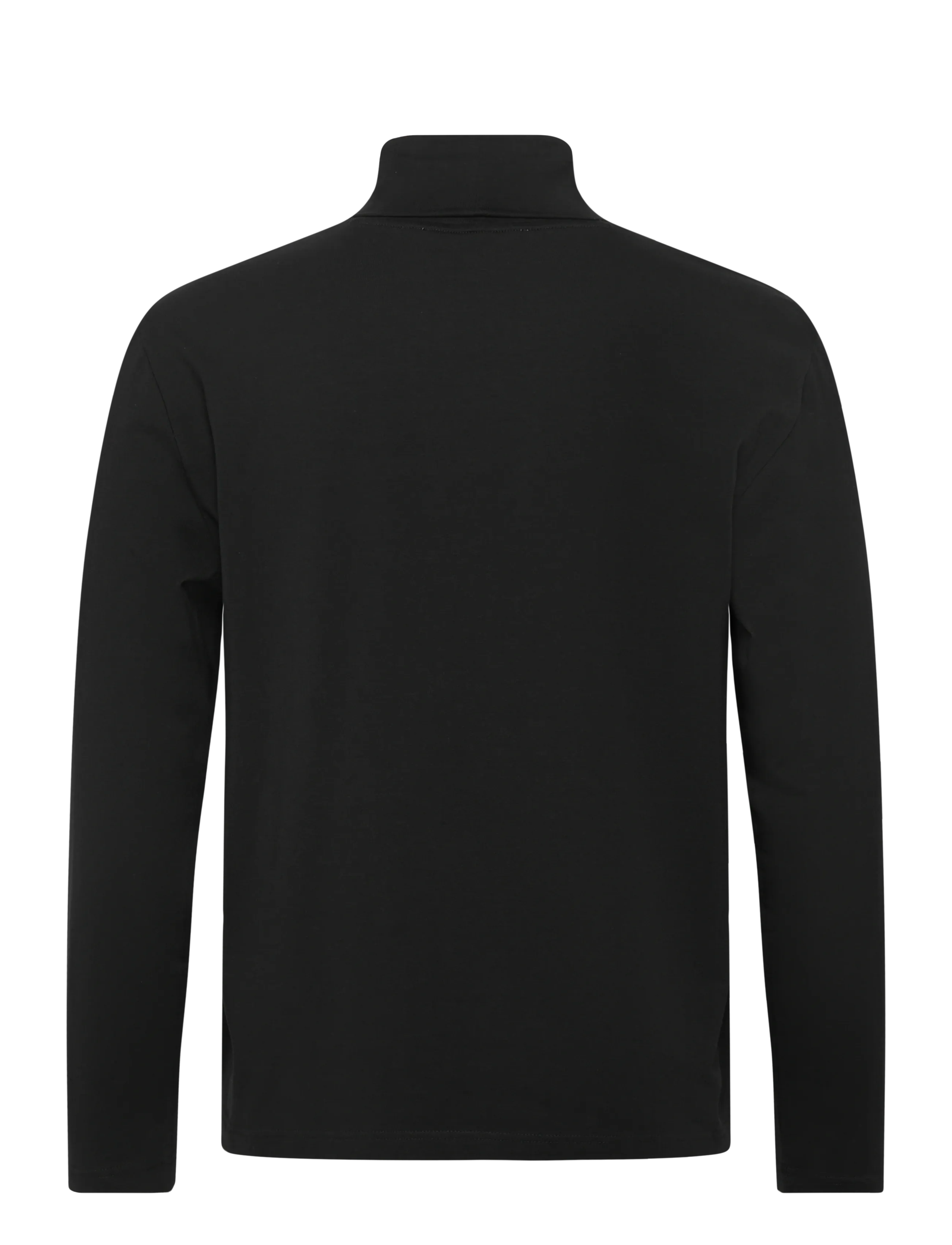 Organic Basics - Everyday  Long Sleeve Turtleneck - langærmede t-shirts - black - 1