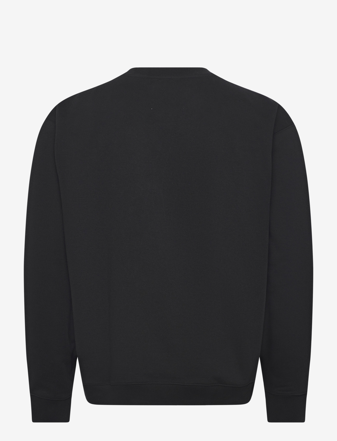 Organic Basics - Weekend Boxy Fit Crewneck Sweatshirt - puhkuse põhitooted - black - 2