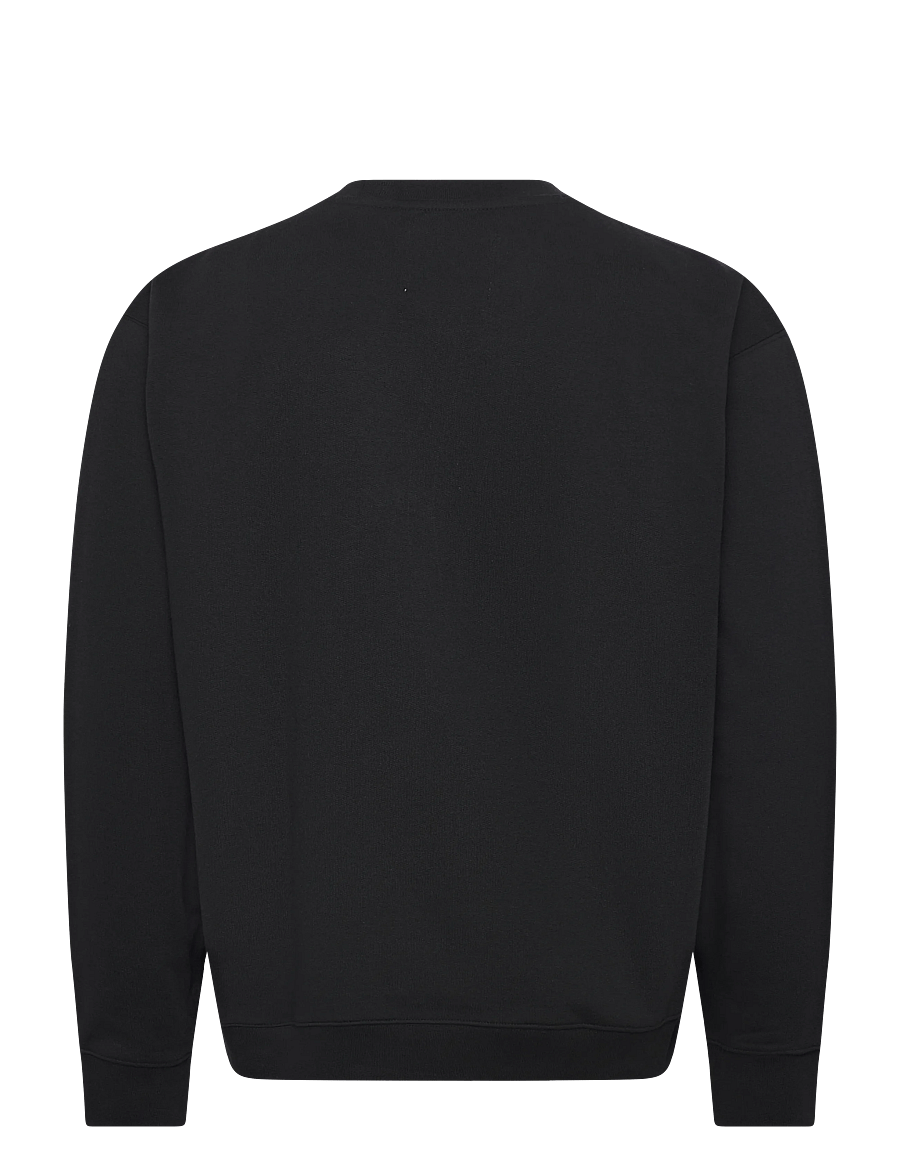 Organic Basics - Weekend Boxy Fit Crewneck Sweatshirt - urlaubsfavoriten - black - 2