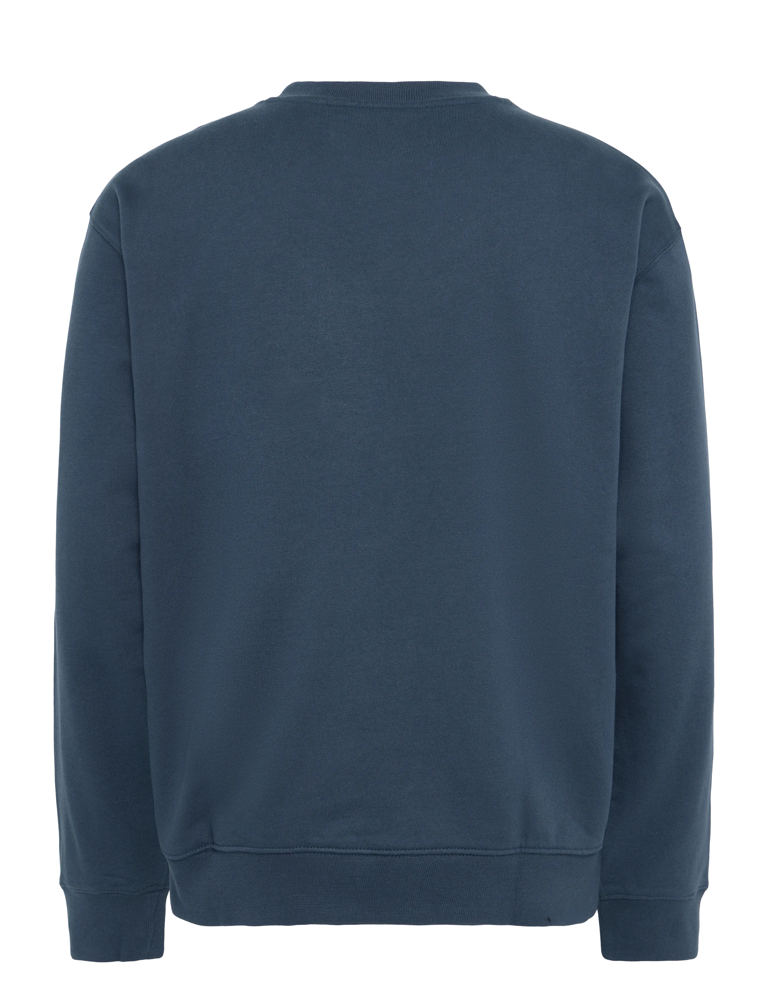 Organic Basics - Weekend Boxy Fit Crewneck Sweatshirt - sweatshirts - midnight blue - 1