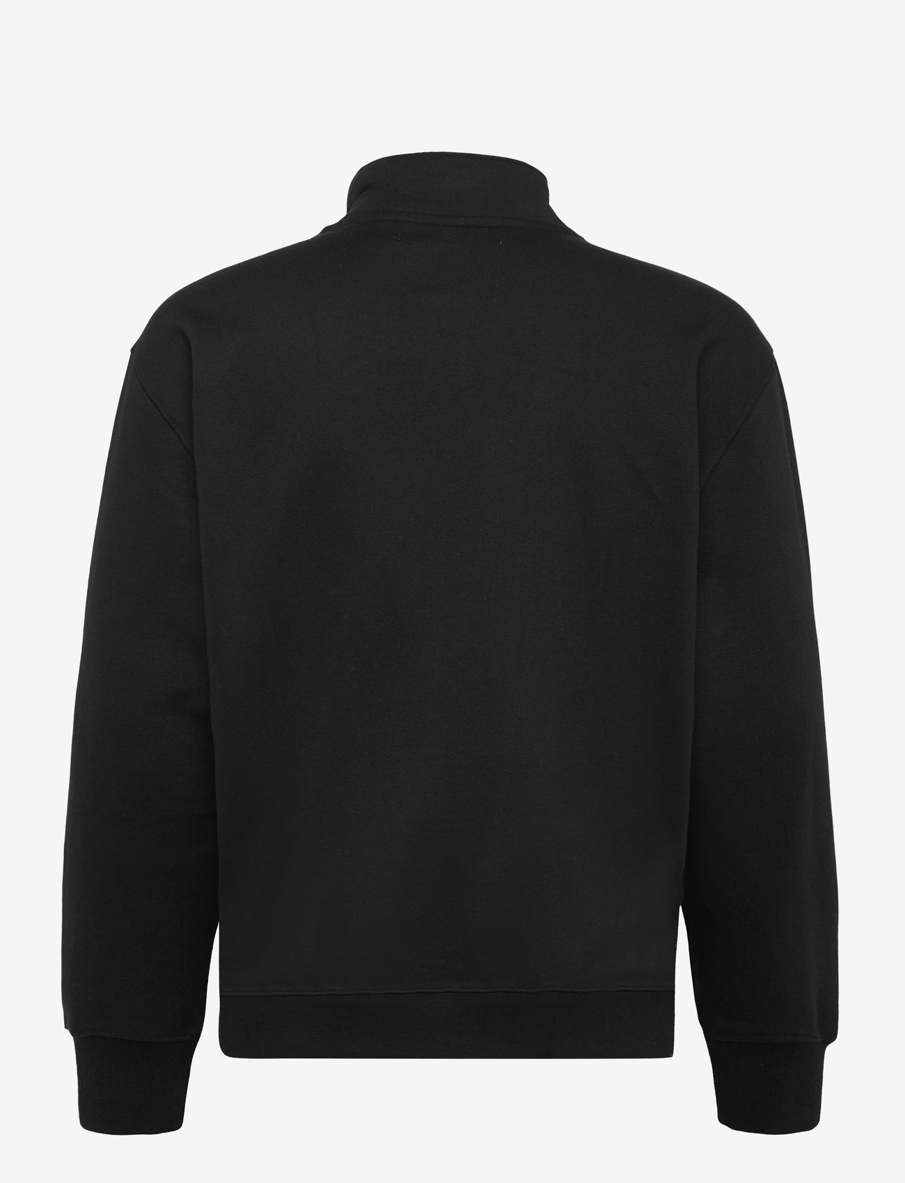 Organic Basics - Weekend Half Zip Sweatshirt - sweatshirts - black - 1