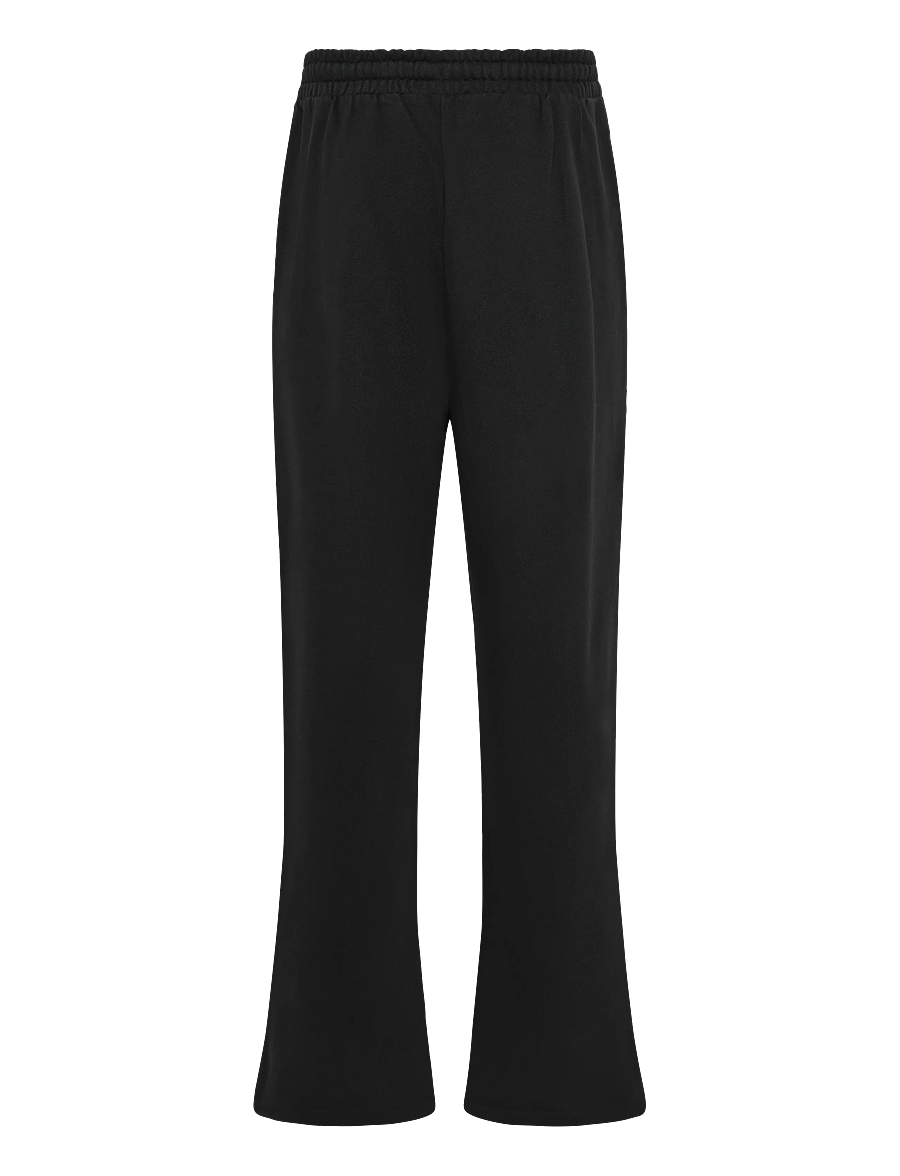 Organic Basics - Weekend Straight Leg Joggers - jogginghosen - black - 2