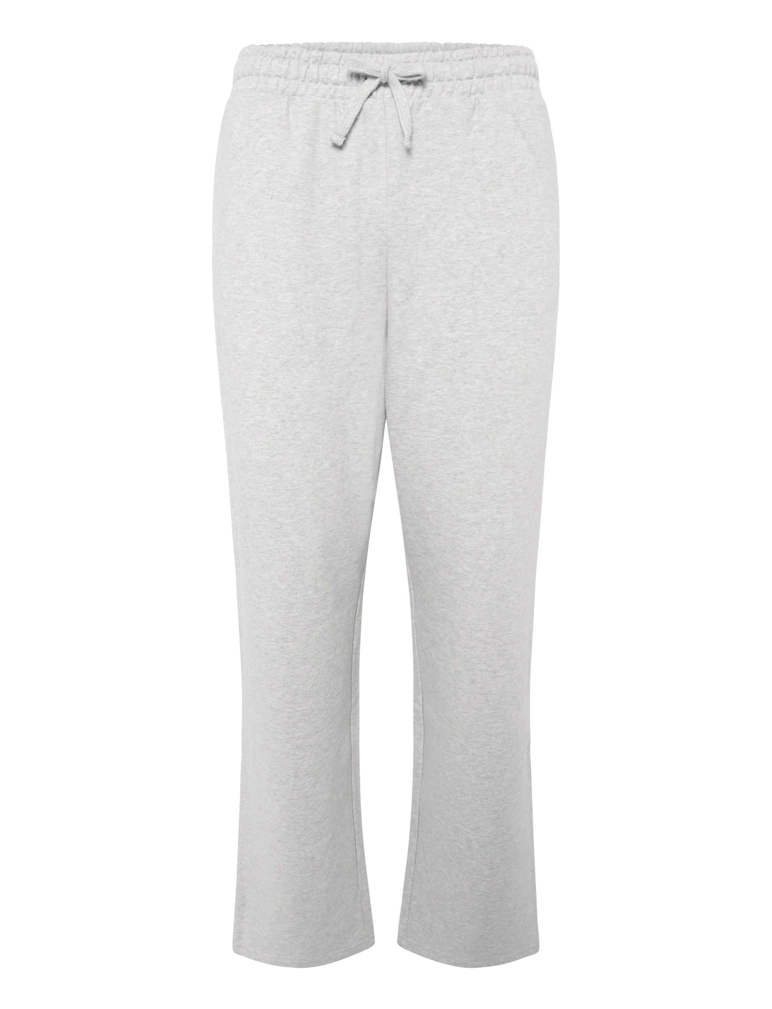 Organic Basics - Weekend Straight Leg Joggers - misty grey melange - 2