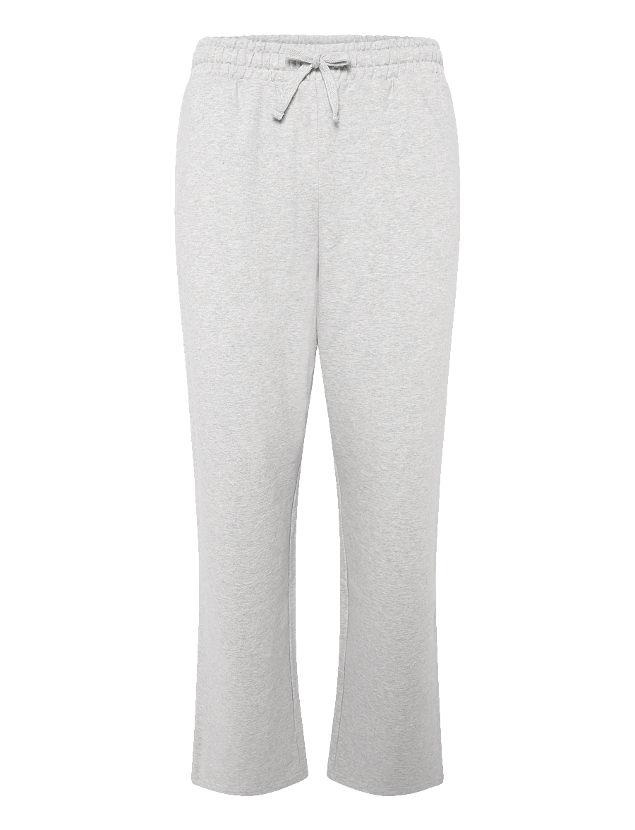 Organic Basics - Weekend Straight Leg Joggers - sweatpants - misty grey melange - 2