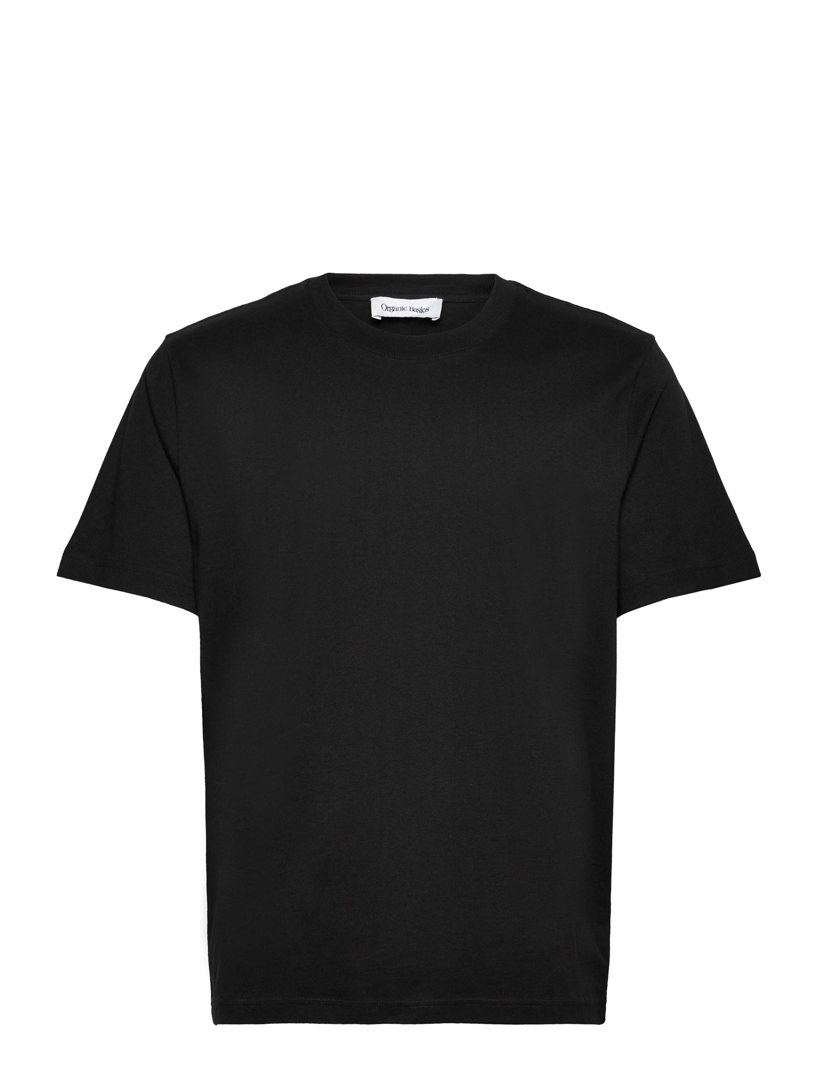 ORGANIC BASICS True Heavy Boxy Fit Tee Schwarz - XXL - Herren
