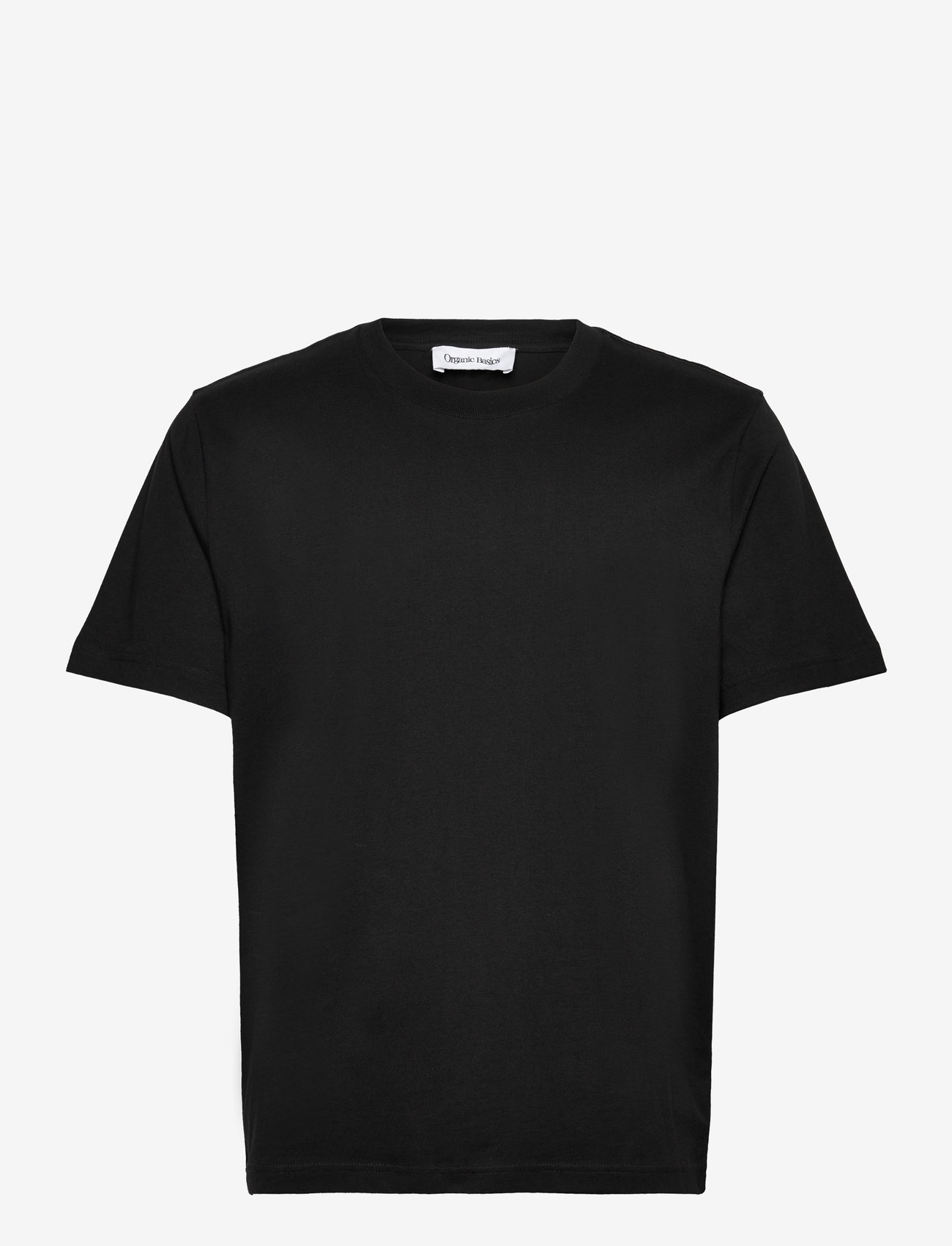 Organic Basics - True Heavy Boxy Fit Tee - kurzärmelig - black - 1