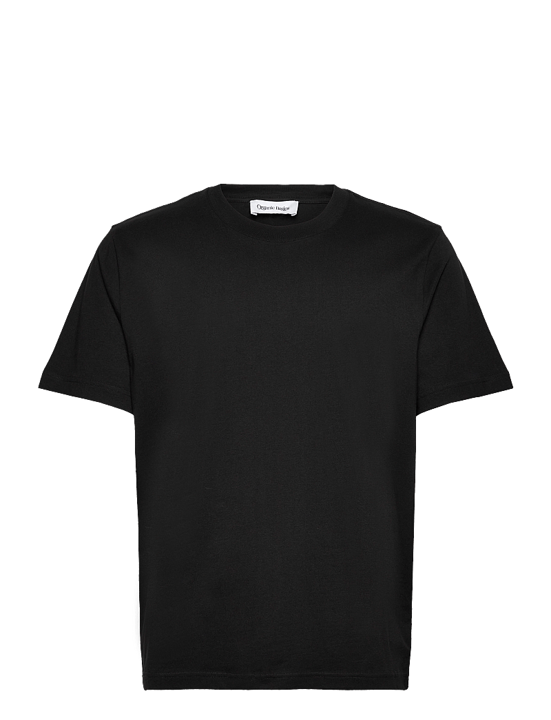 Organic Basics - True Heavy Boxy Fit Tee - kurzärmelig - black - 1
