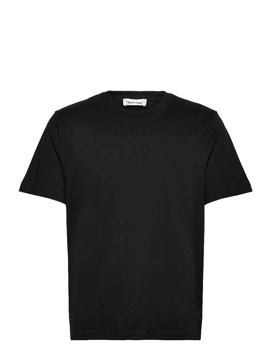 Organic Basics - True Heavy Boxy Fit Tee - lühikeste varrukatega t-särgid - black - 1