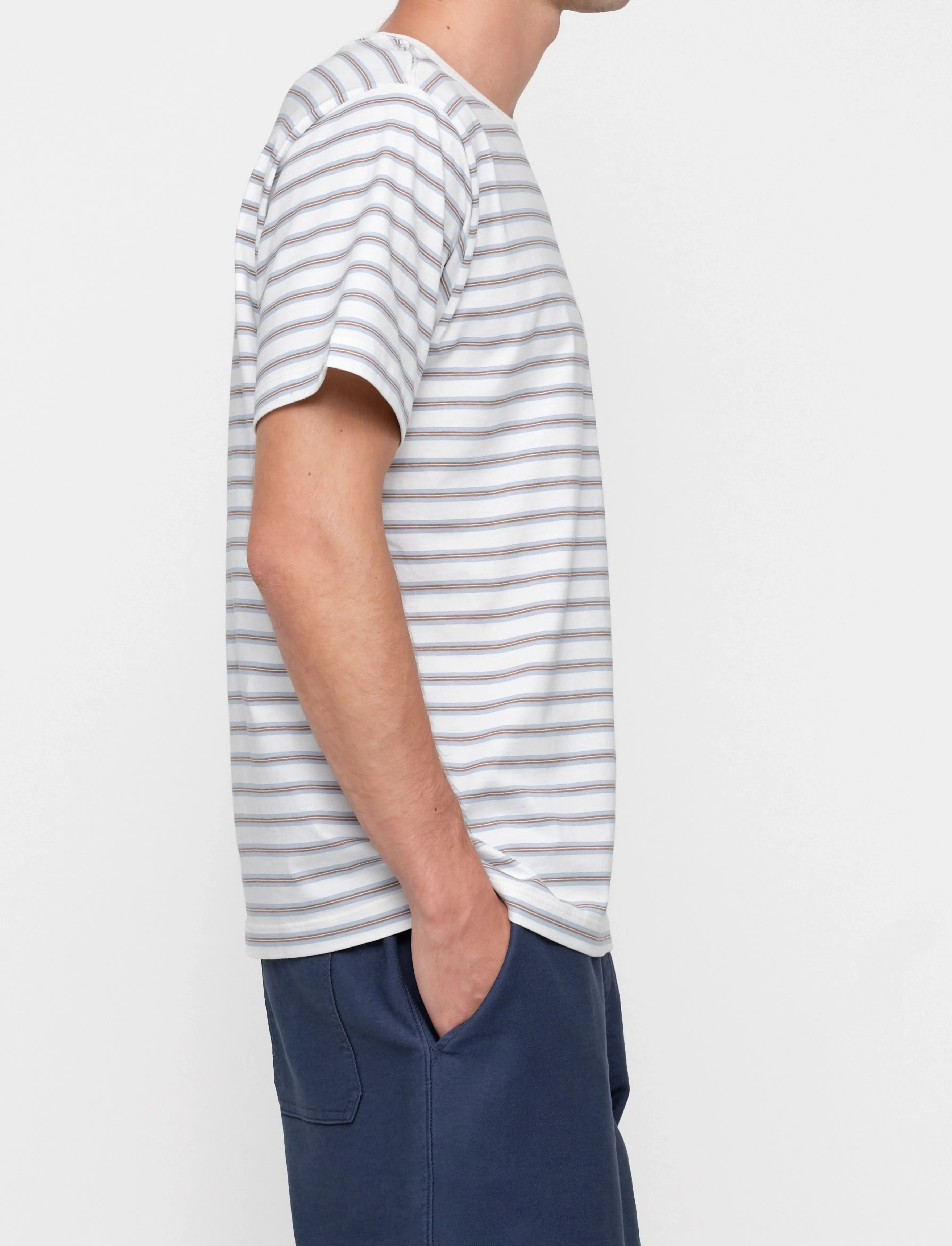 Organic Basics True Heavy Boxy Fit Tee t-shirts - bas herr – bild 2