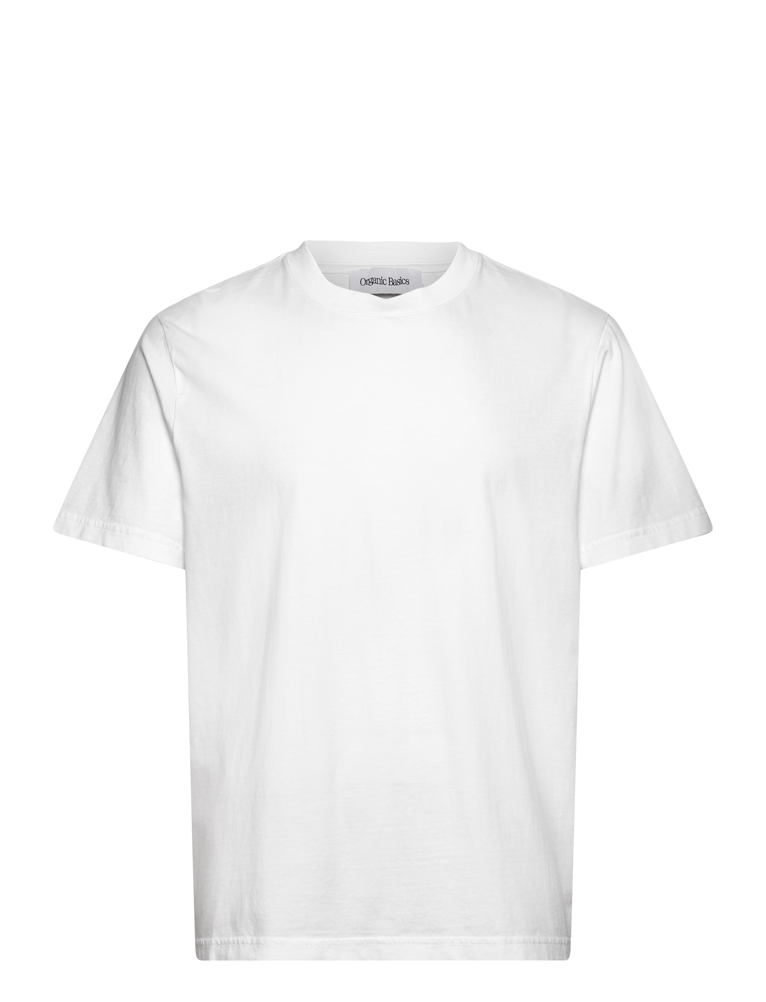 ORGANIC BASICS True Heavy Boxy Fit Tee Weiß - XL - Herren
