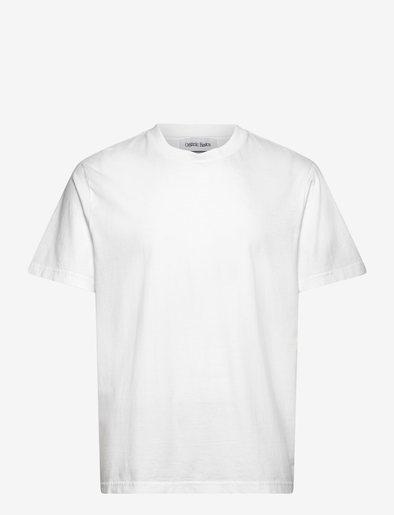 Organic Basics - True Heavy Boxy Fit Tee - marškinėliai trumpomis rankovėmis - white - 1