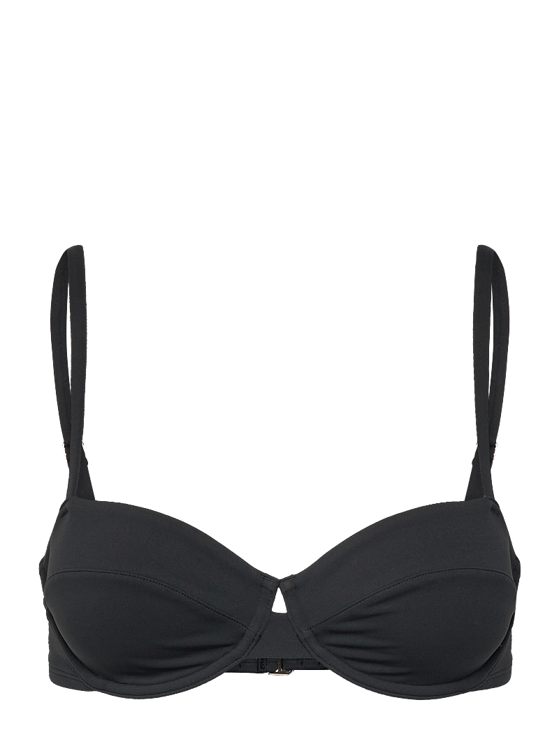 Organic Basics - Swim Underwire Bikini Top - bikini tops - black - 1
