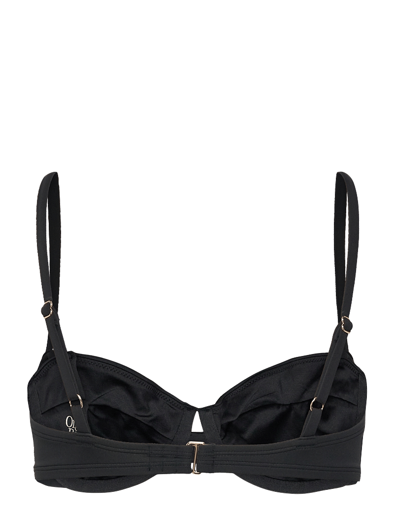Organic Basics - Swim Underwire Bikini Top - bikini tops - black - 2